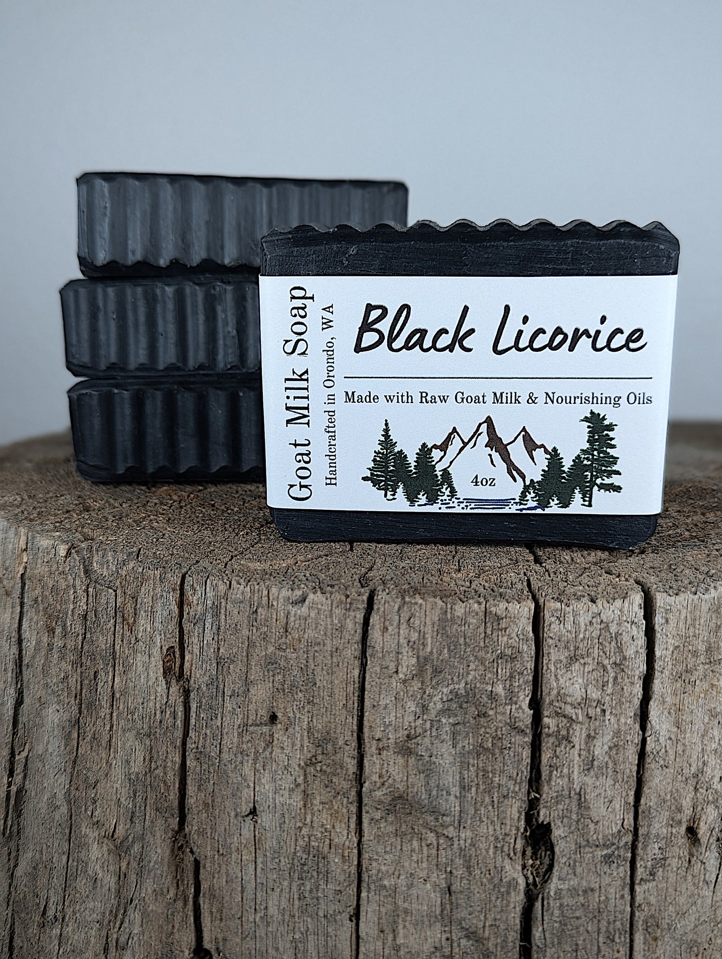 Goat Milk Soap 4-Pack - Black Licorice