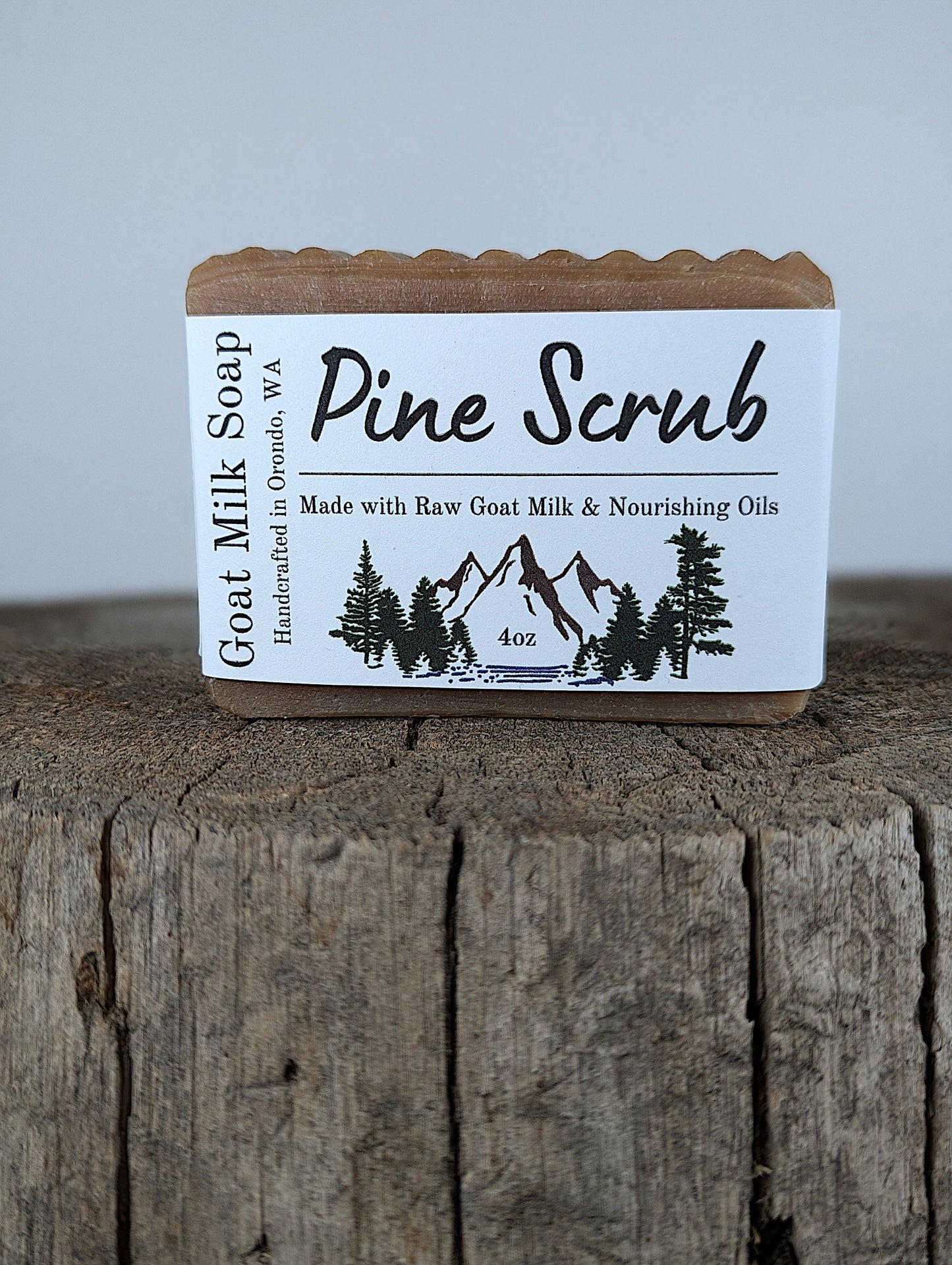 Pine Scrub Goat Milk Soap