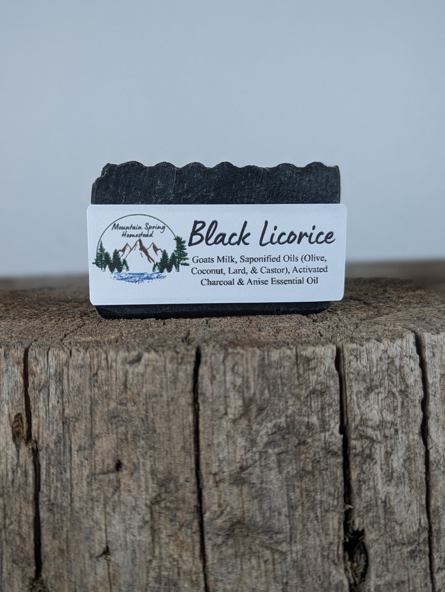 Black Licorice Goat Milk Soap