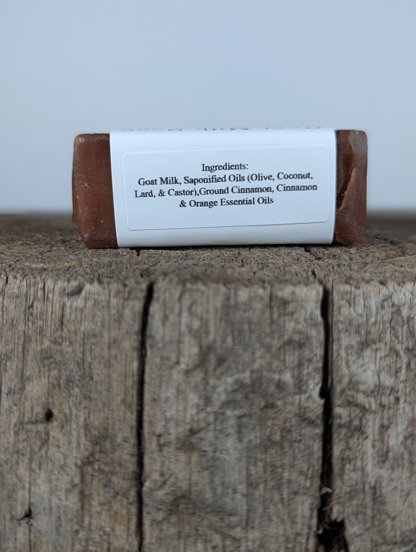Goat Milk Soap 4-Pack - Cinnamon Orange
