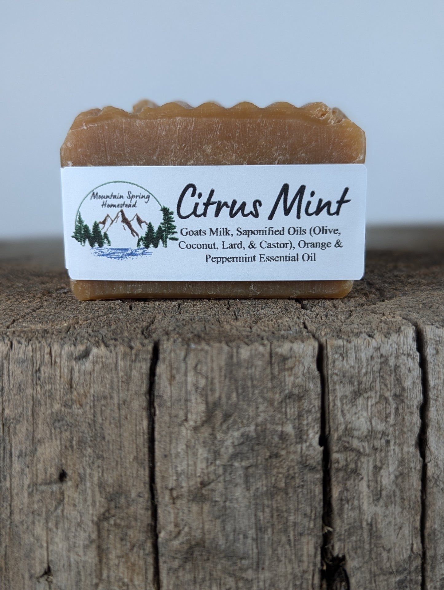 Citrus Mint Goat Milk Soap
