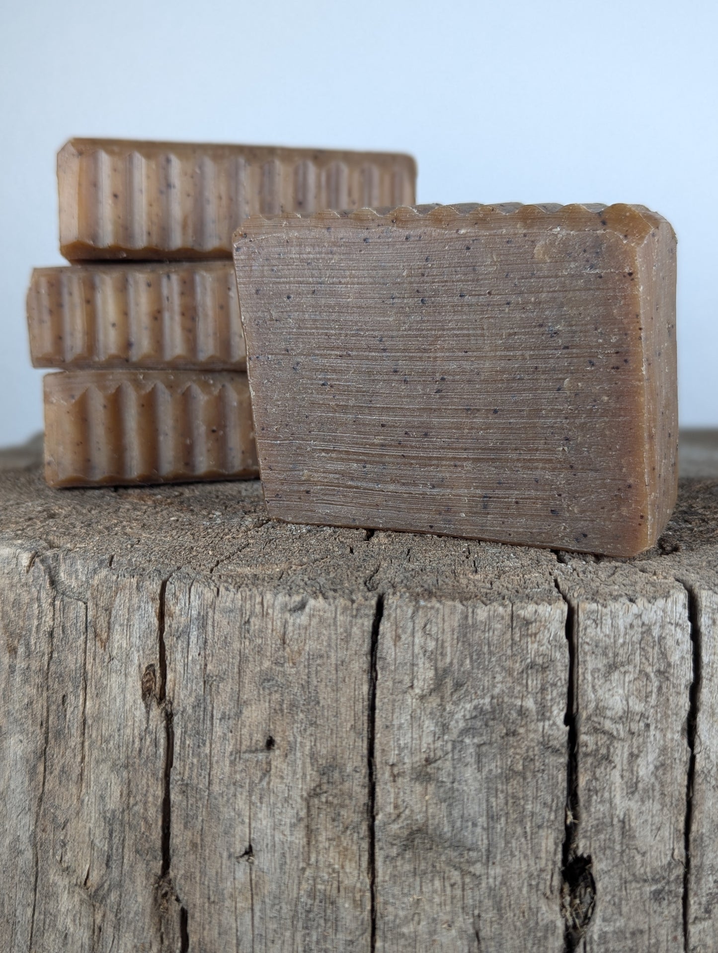 Goat Milk Soap 4-Pack - Coffee Scrub