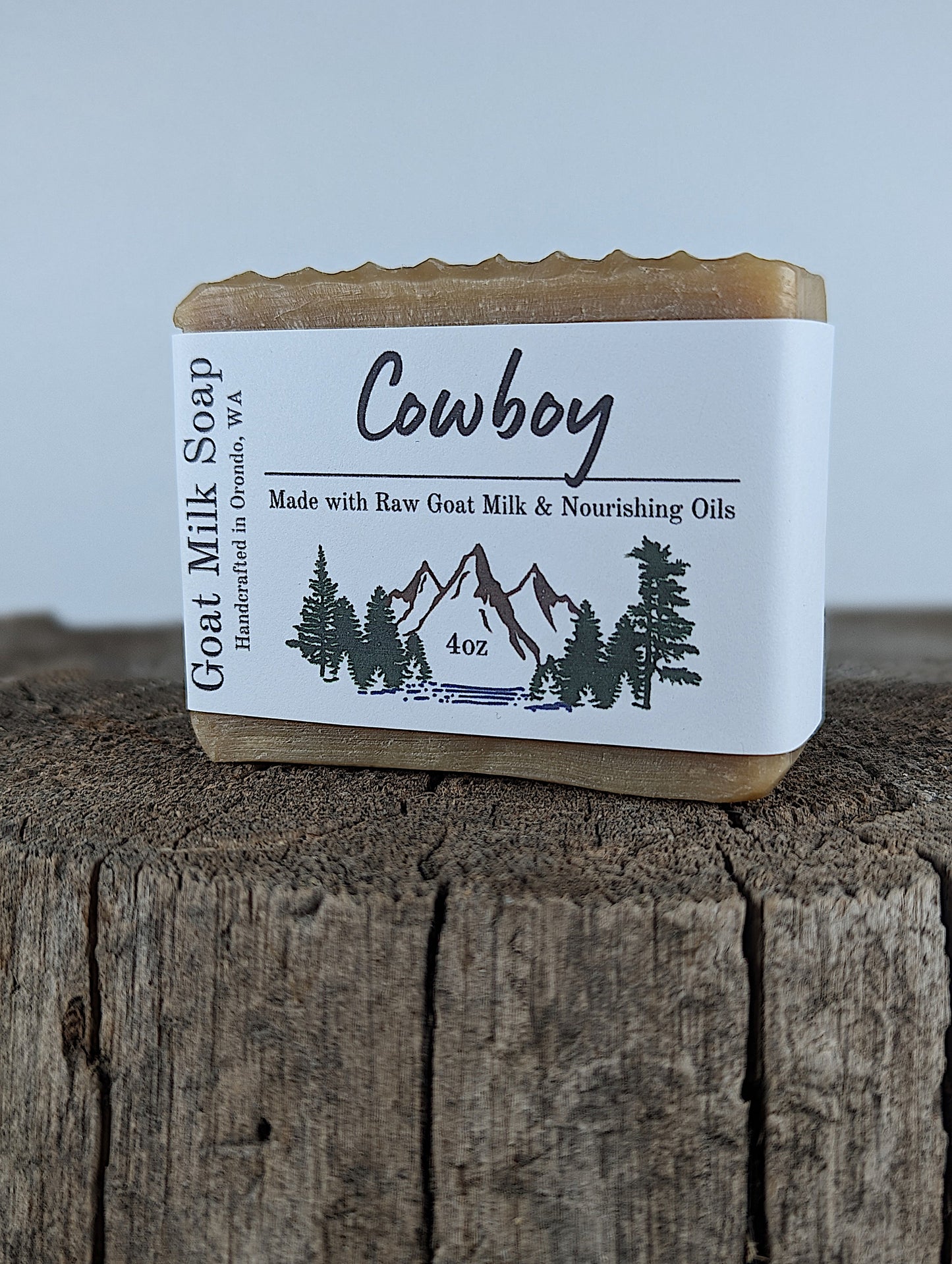 Goat Milk Soap 4-Pack - Cowboy