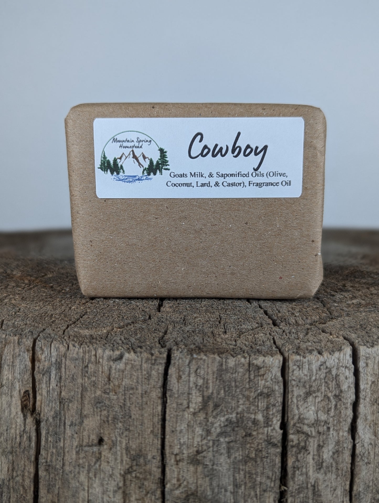 Goat Milk Soap 4-Pack - Cowboy