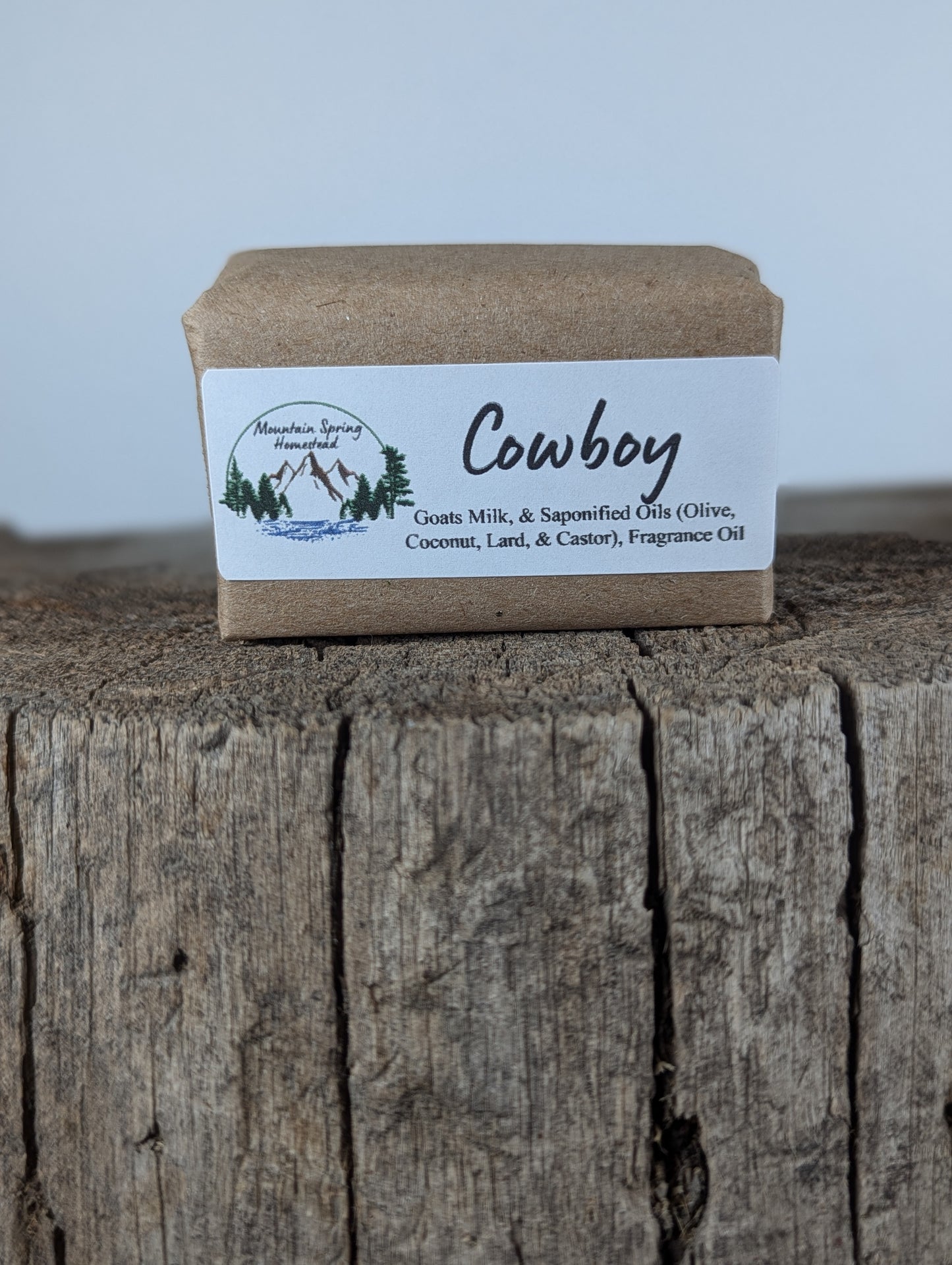 Cowboy Goat Milk Soap