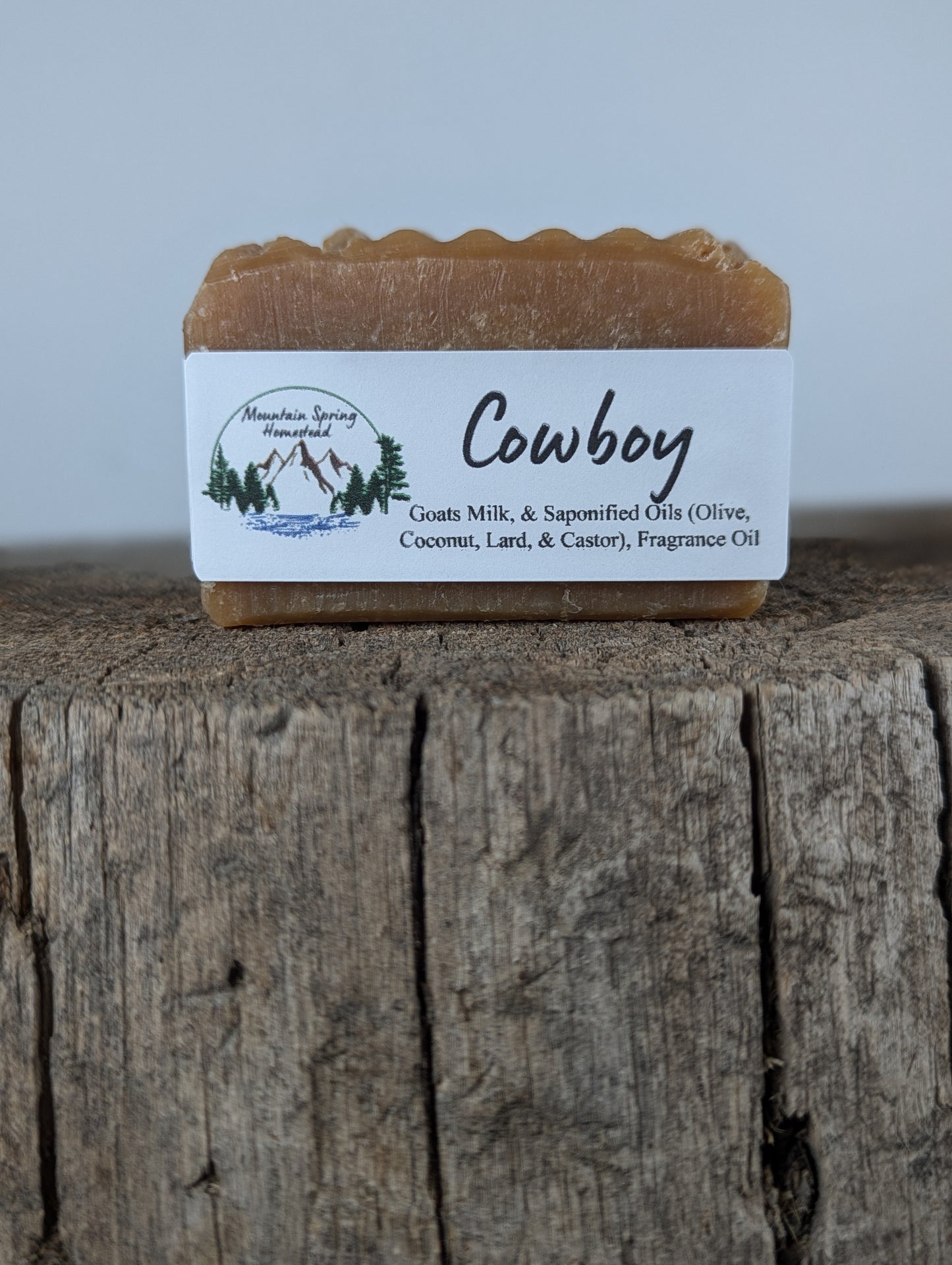 Cowboy Goat Milk Soap