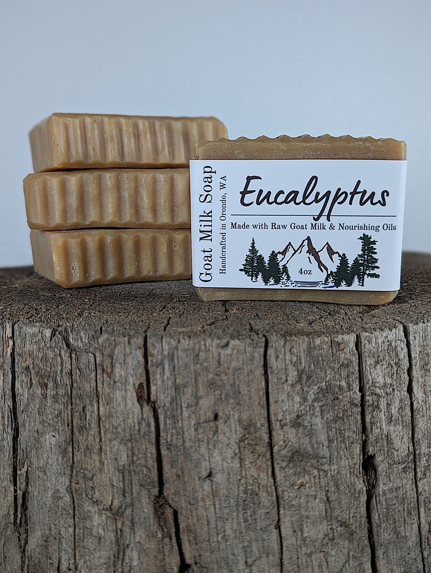Goat Milk Soap 4-Pack - Eucalyptus