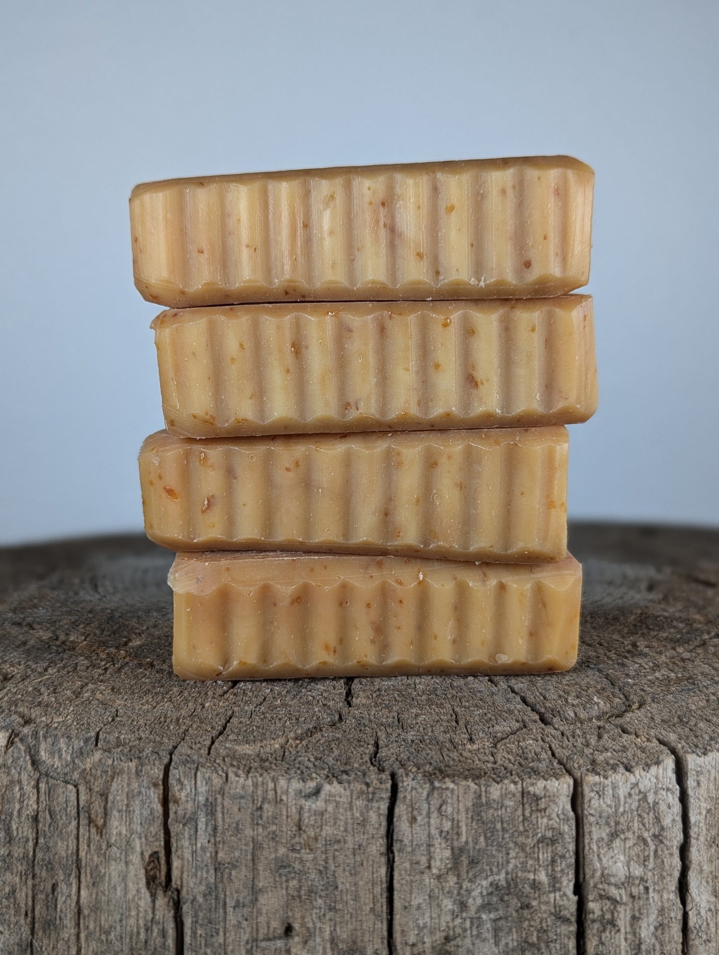 Goat Milk Soap 4-Pack - Honey Oat