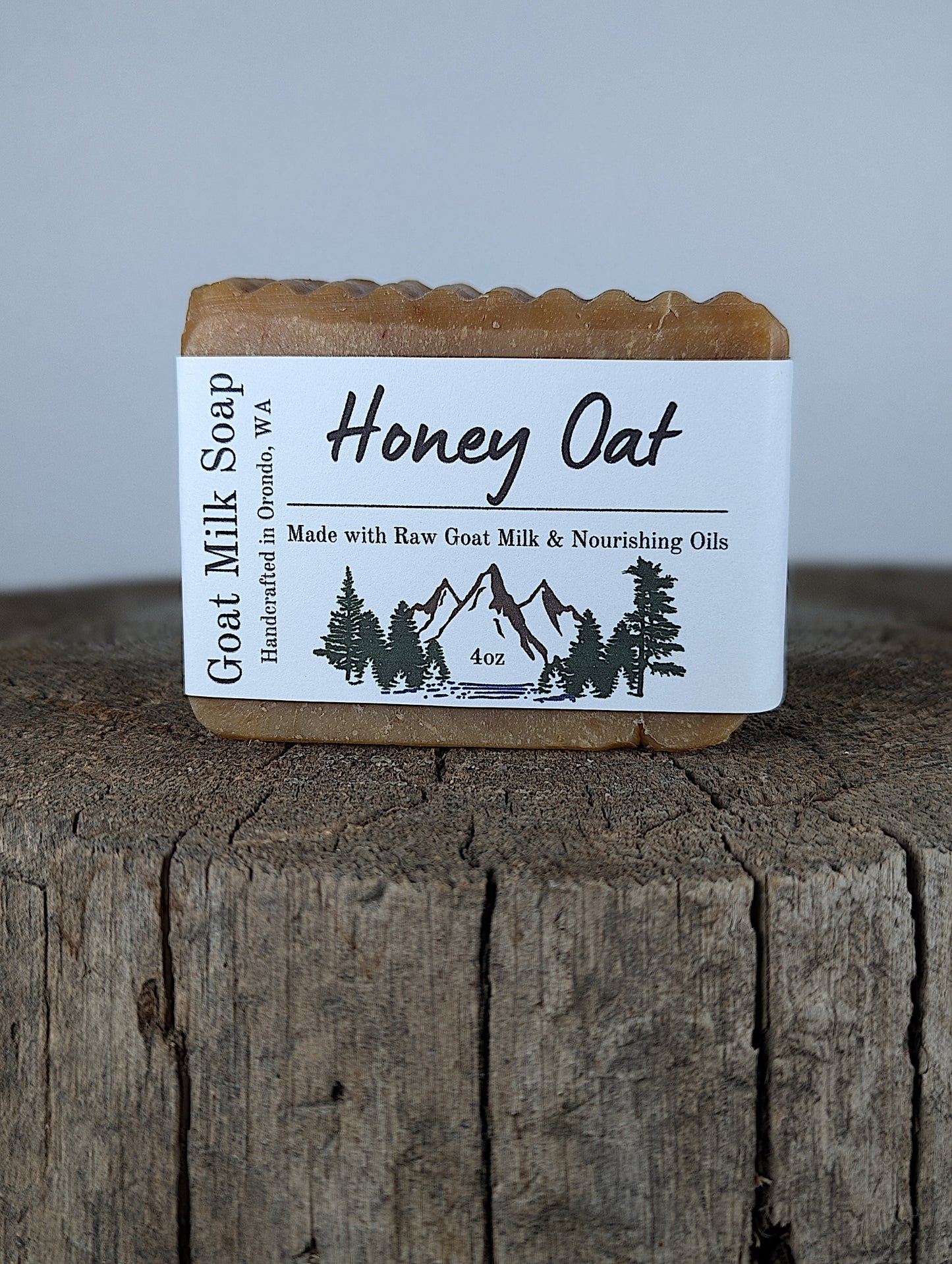 Goat Milk Soap 4-Pack - Honey Oat