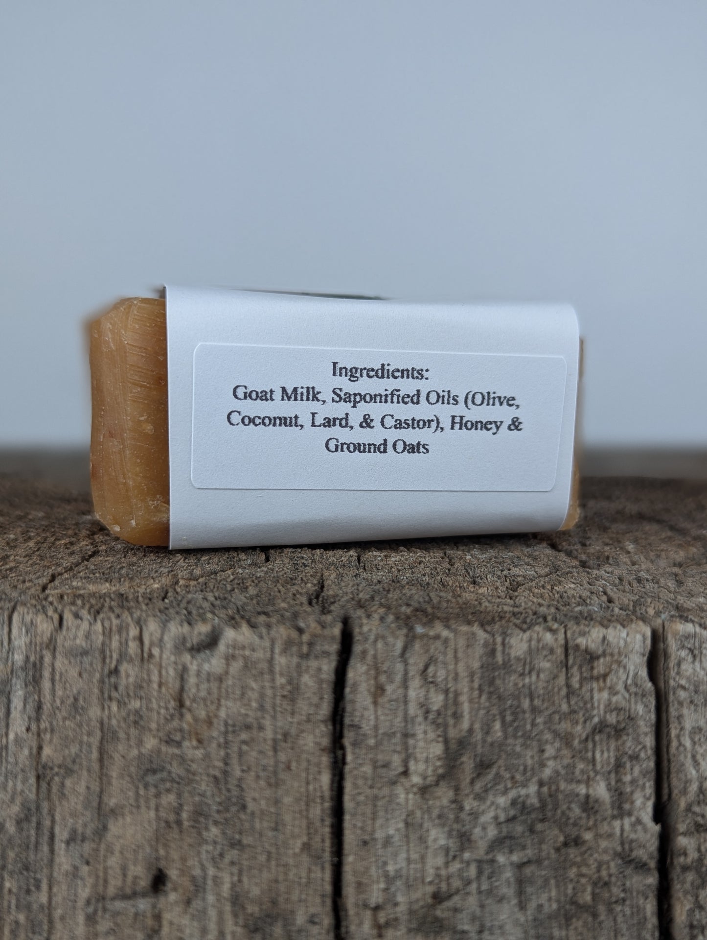 Goat Milk Soap 4-Pack - Honey Oat