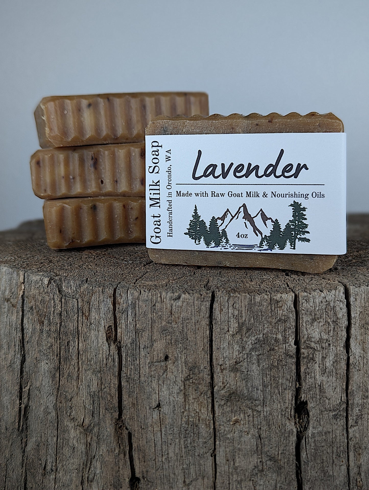 Goat Milk Soap 4-Pack - Lavender