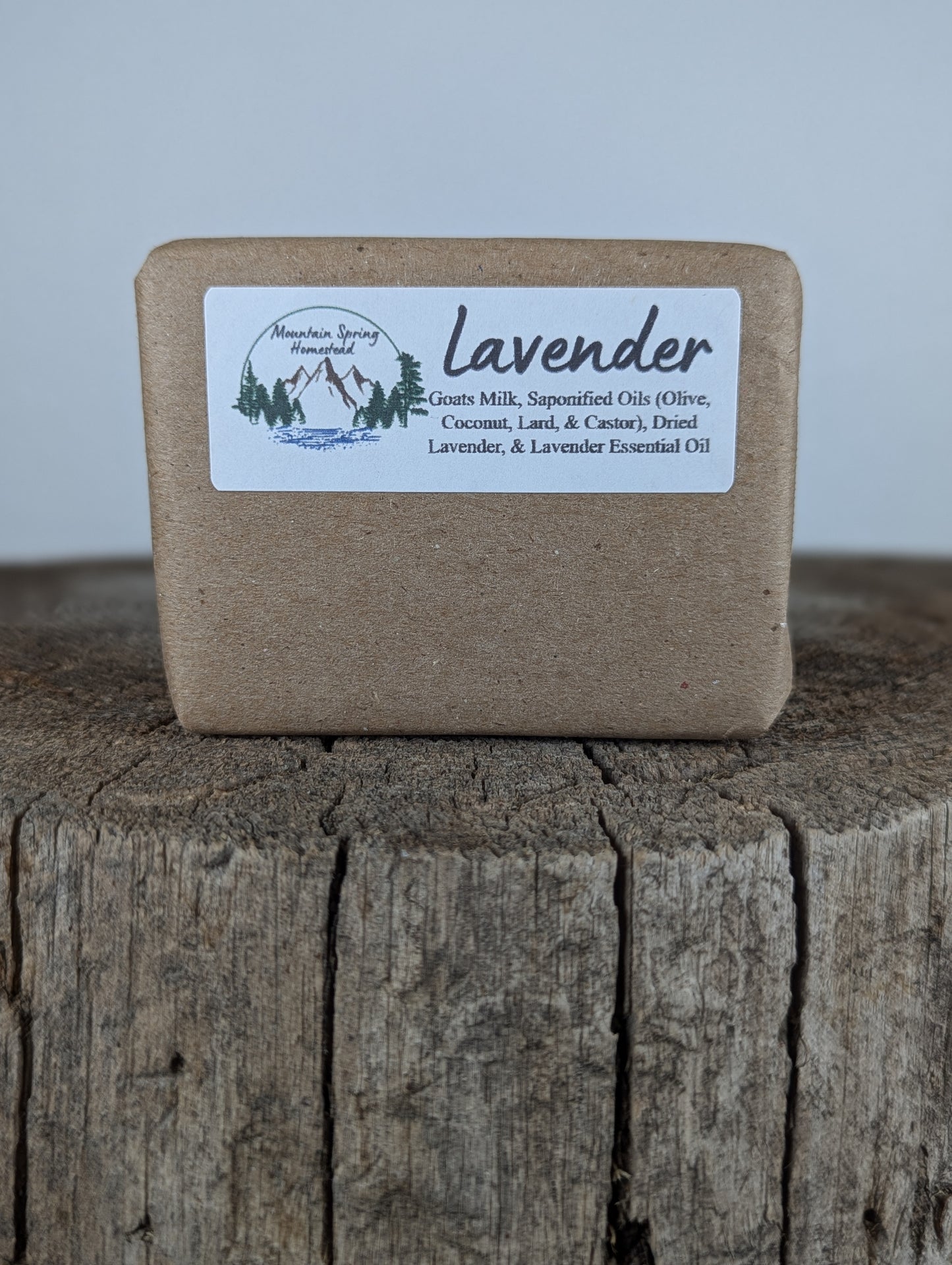 Goat Milk Soap 4-Pack - Lavender