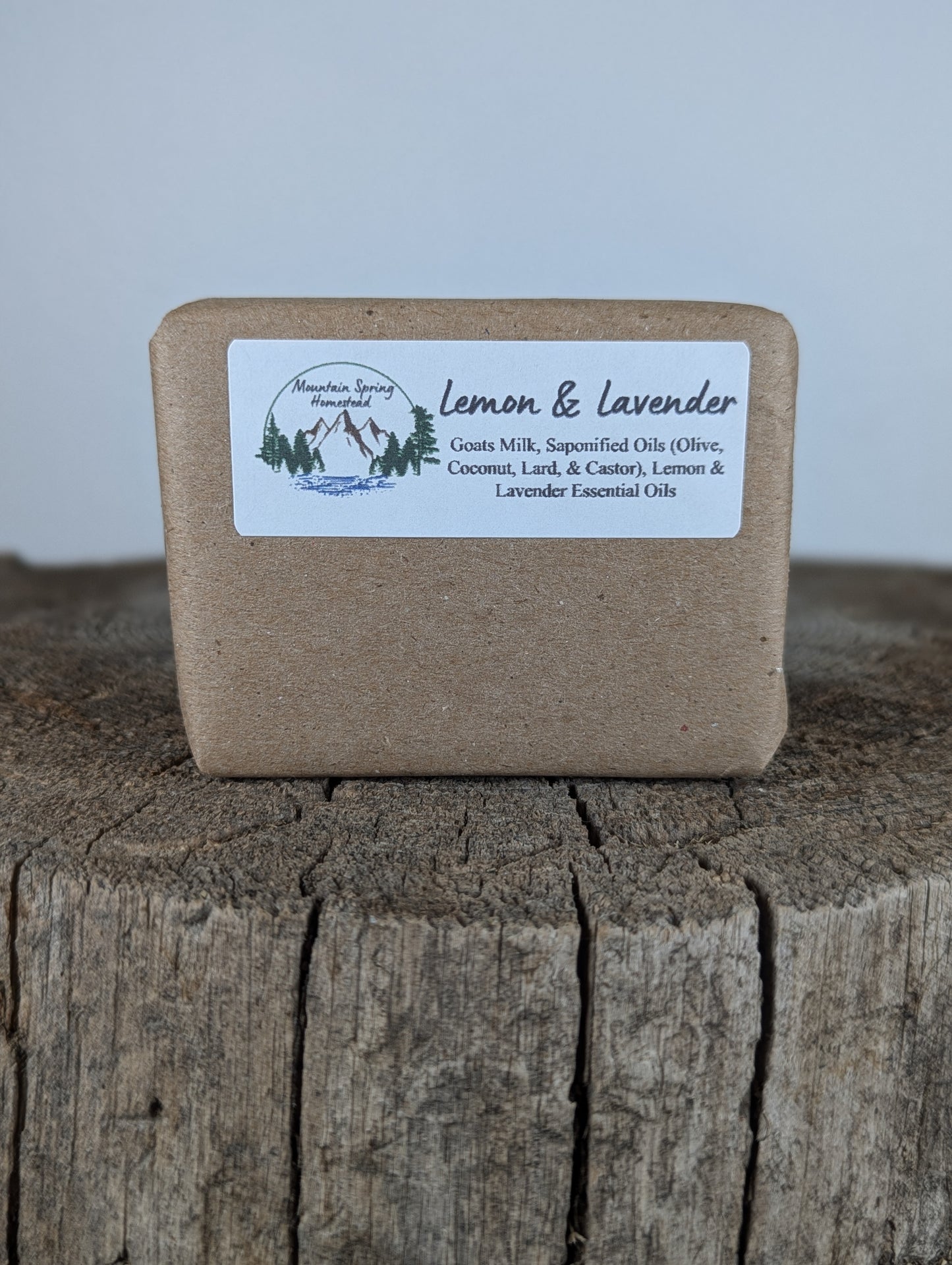 Lemon & Lavender Goat Milk Soap