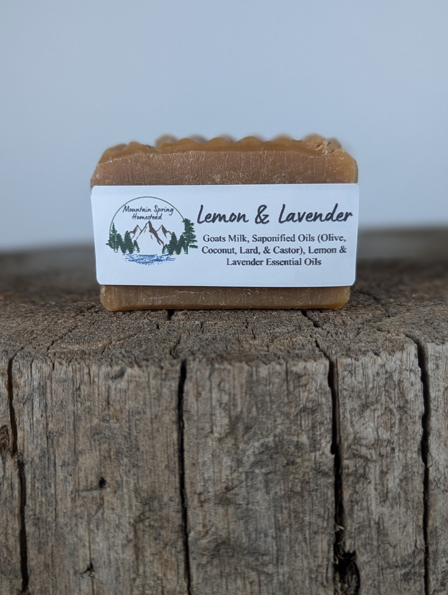 Lemon & Lavender Goat Milk Soap
