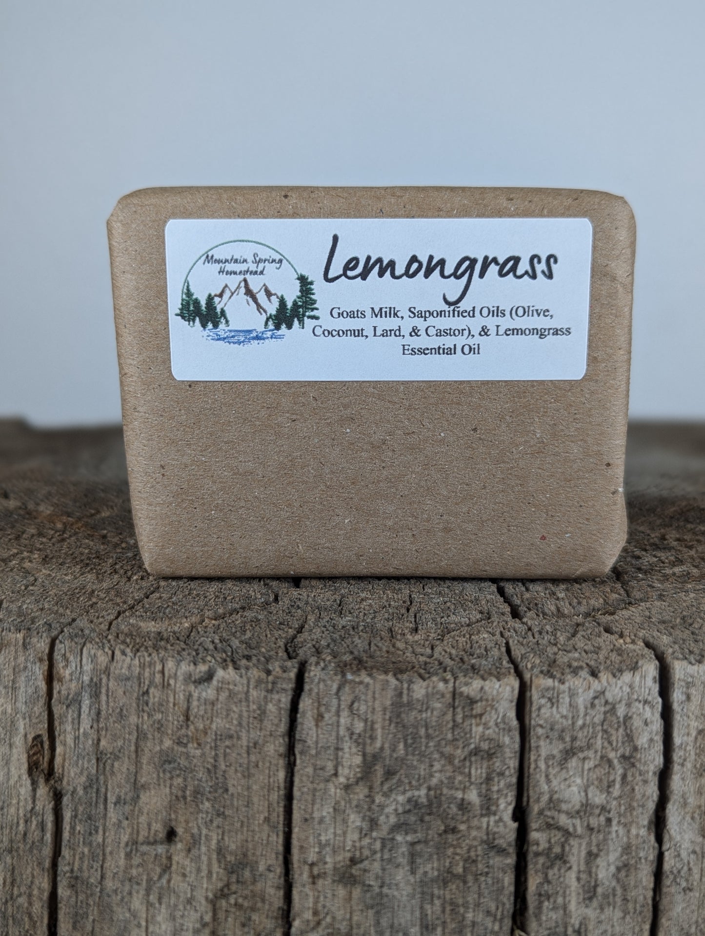 Lemongrass Goat Milk Soap