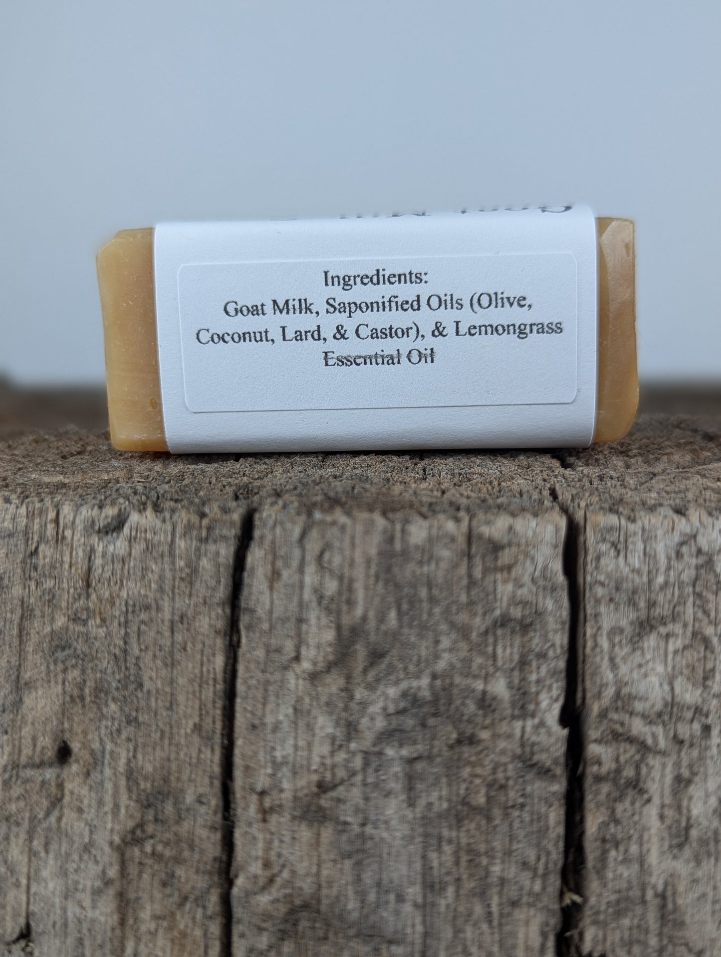 Lemongrass Goat Milk Soap