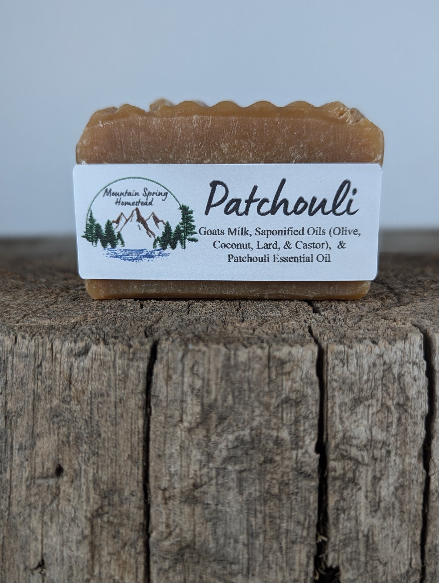 Patchouli Goat Milk Soap