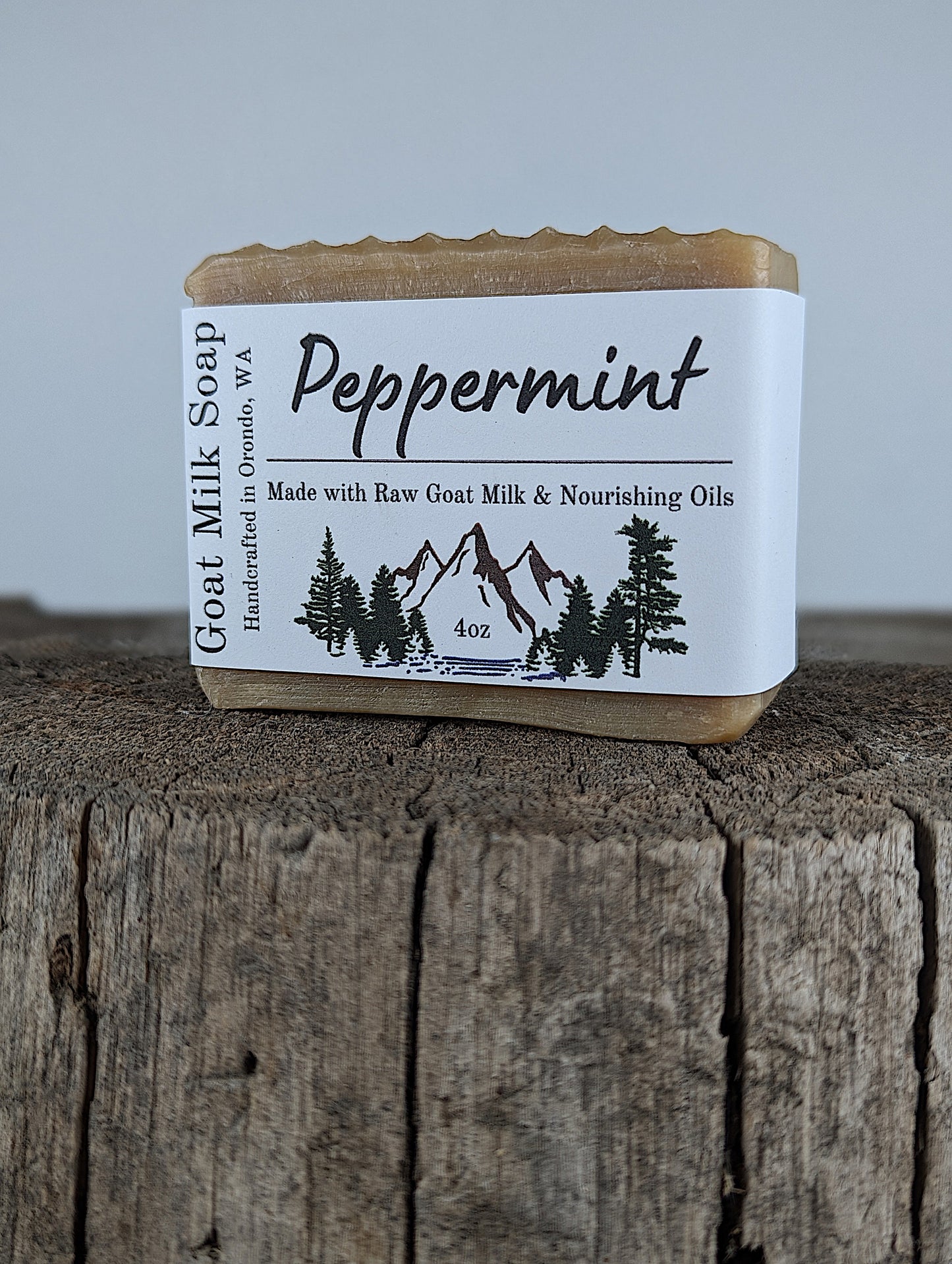 Goat Milk Soap 4-Pack - Peppermint
