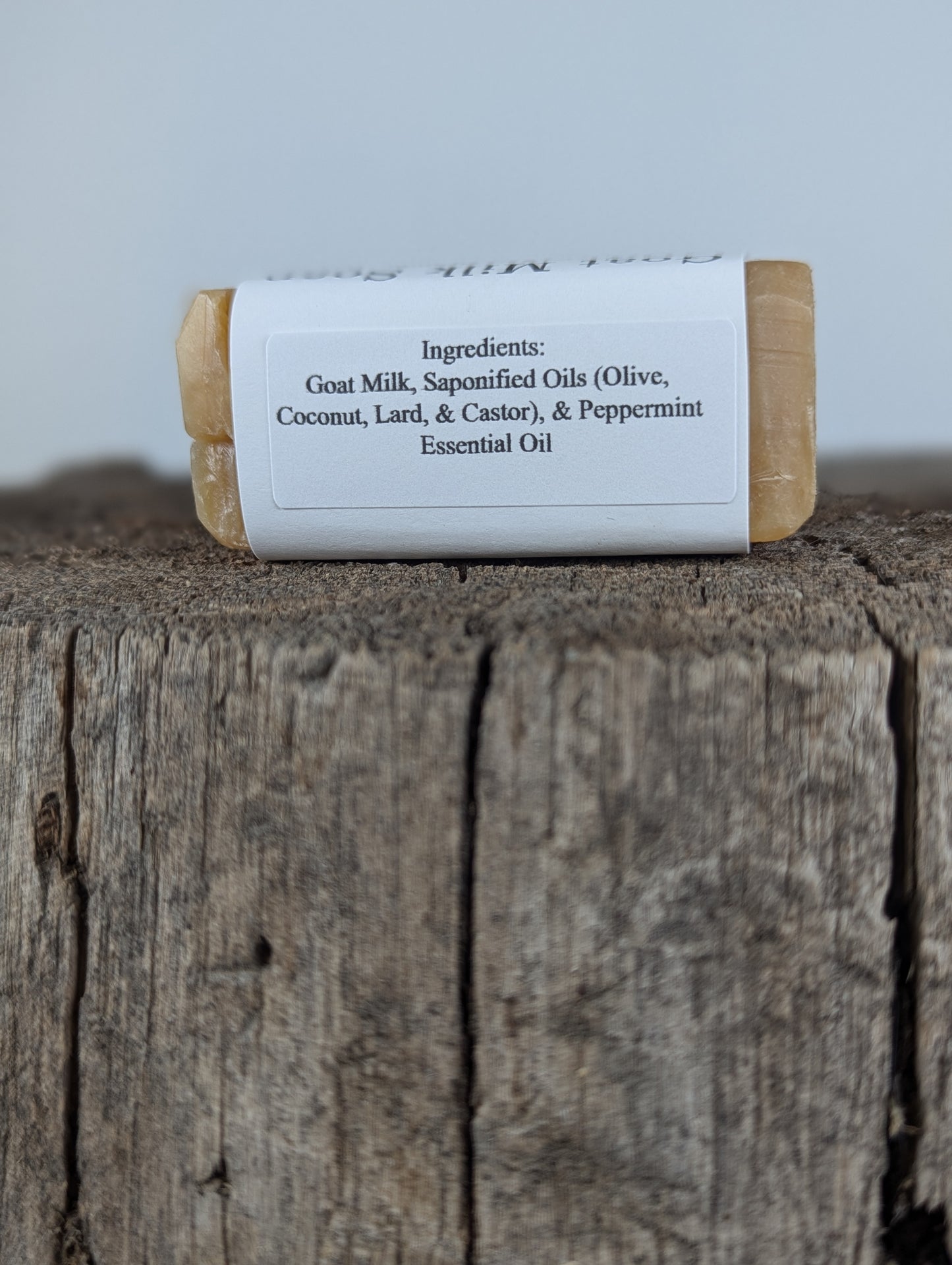Goat Milk Soap 4-Pack - Peppermint
