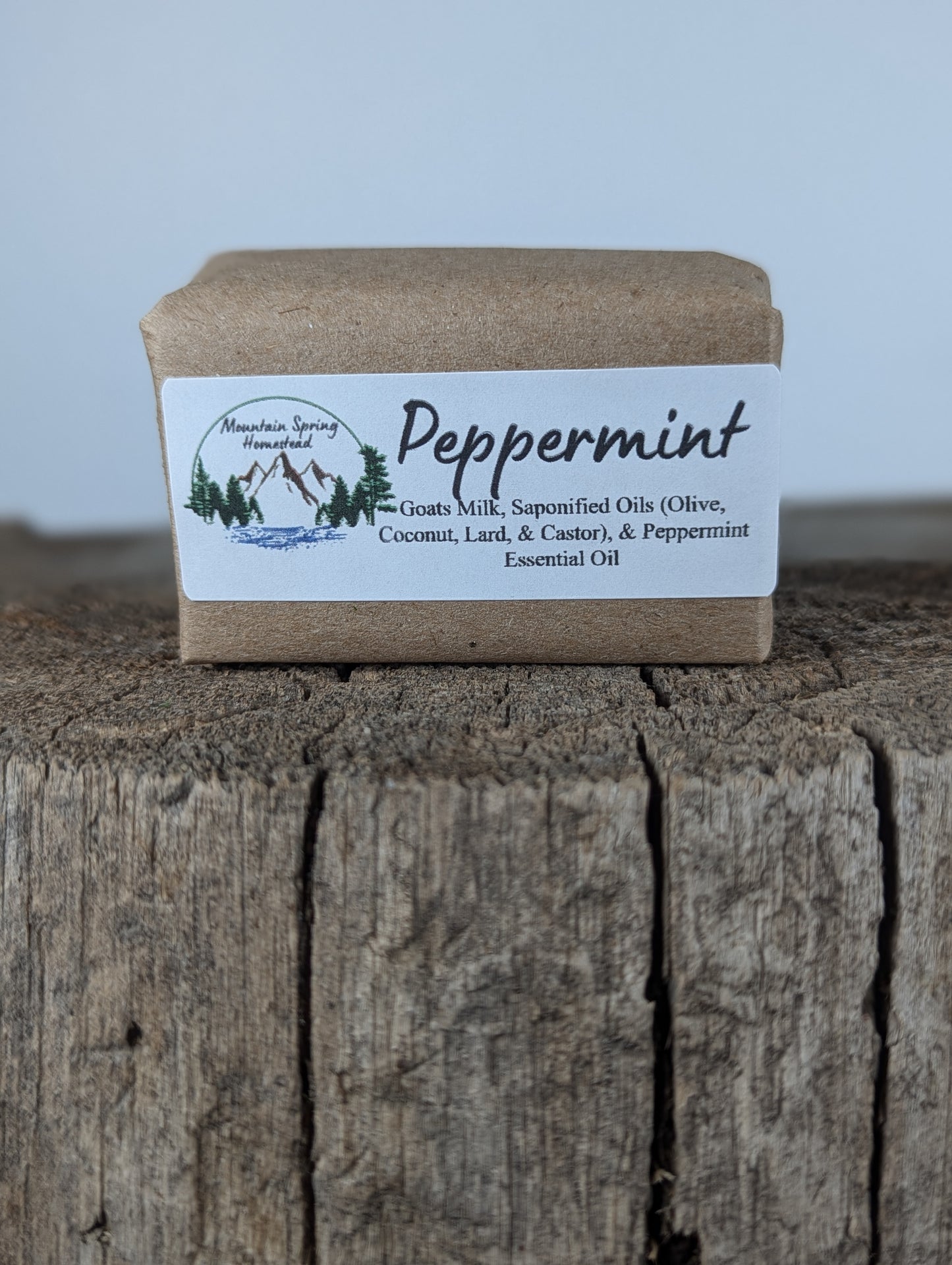 Peppermint Goat Milk Soap