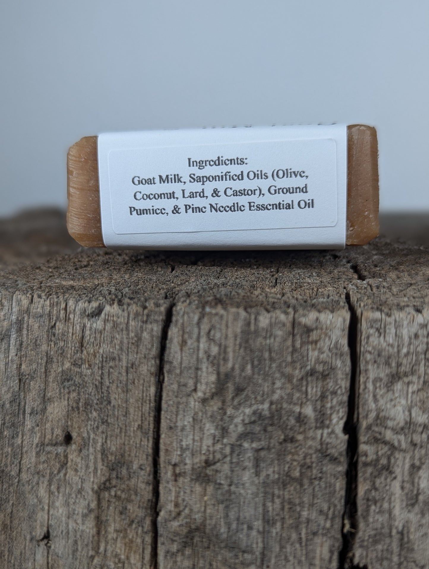 Pine Scrub Goat Milk Soap