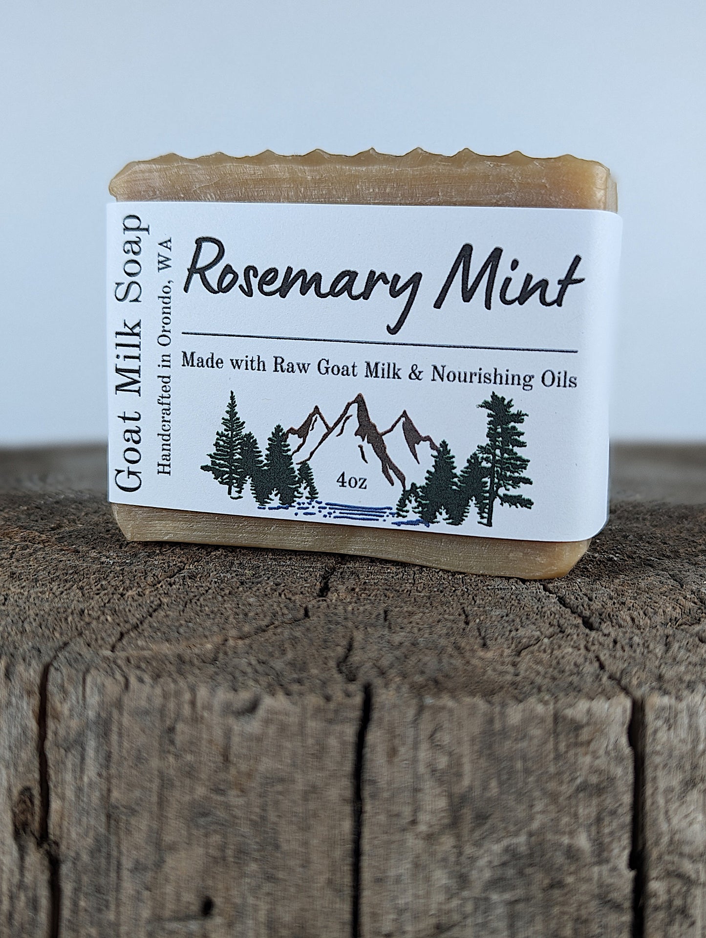 Goat Milk Soap 4-Pack - Rosemary Mint