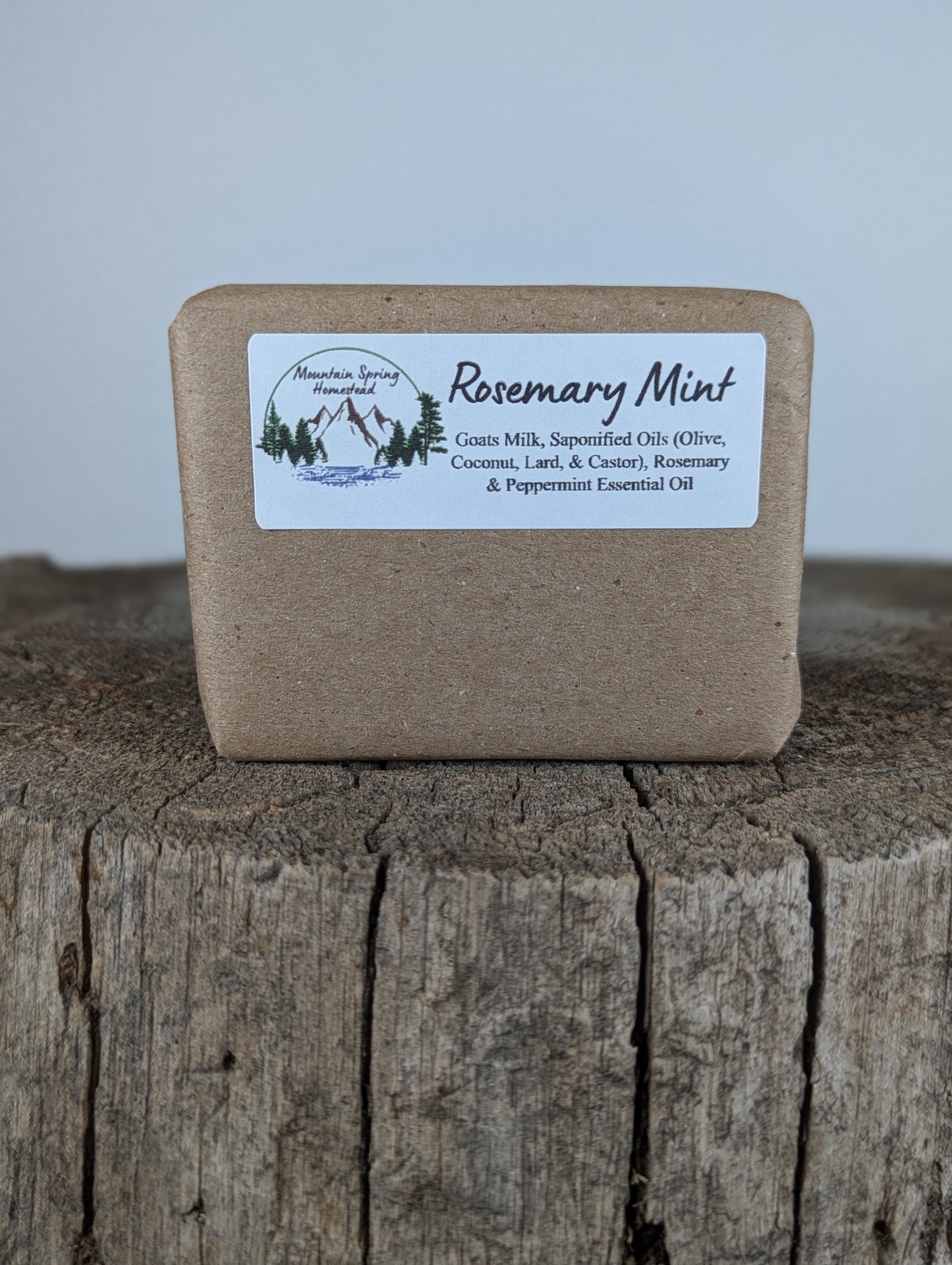 Goat Milk Soap 4-Pack - Rosemary Mint