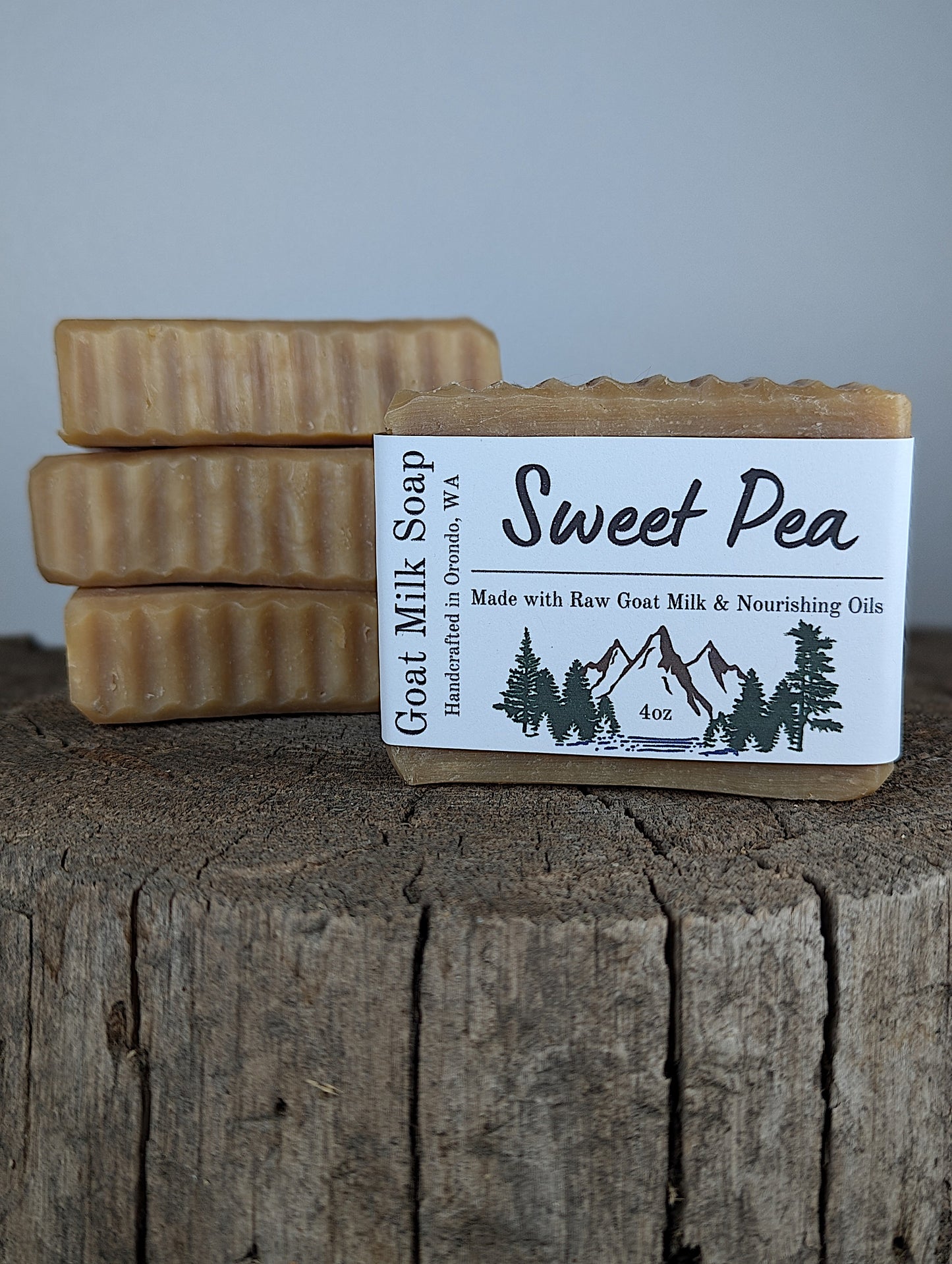 Goat Milk Soap 4-Pack - Sweet Pea