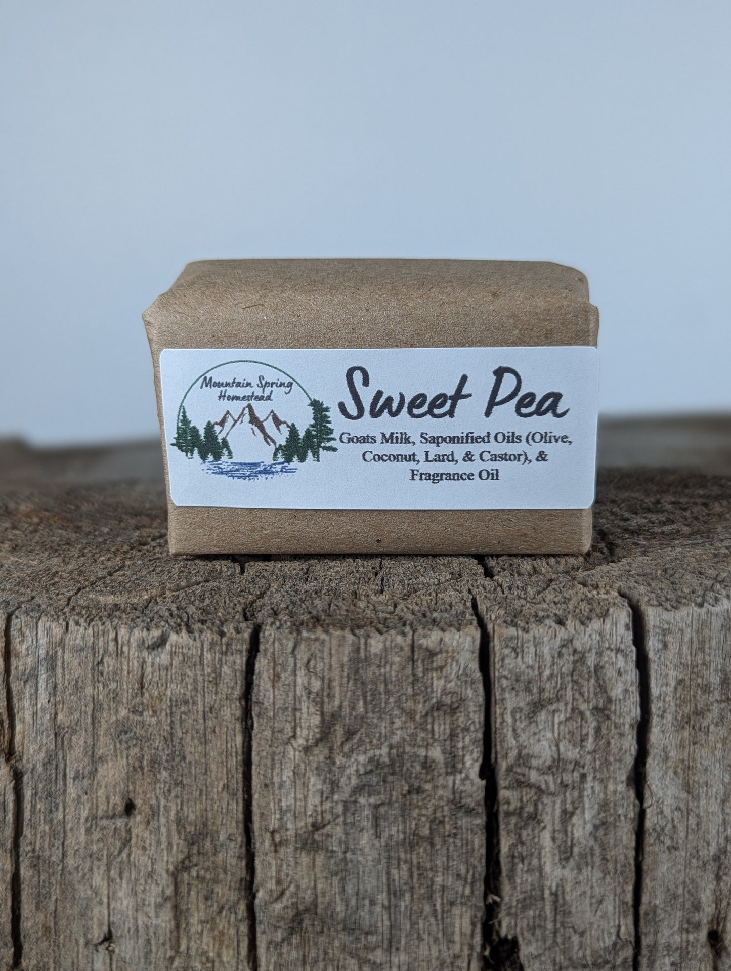 Sweet Pea Goat Milk Soap