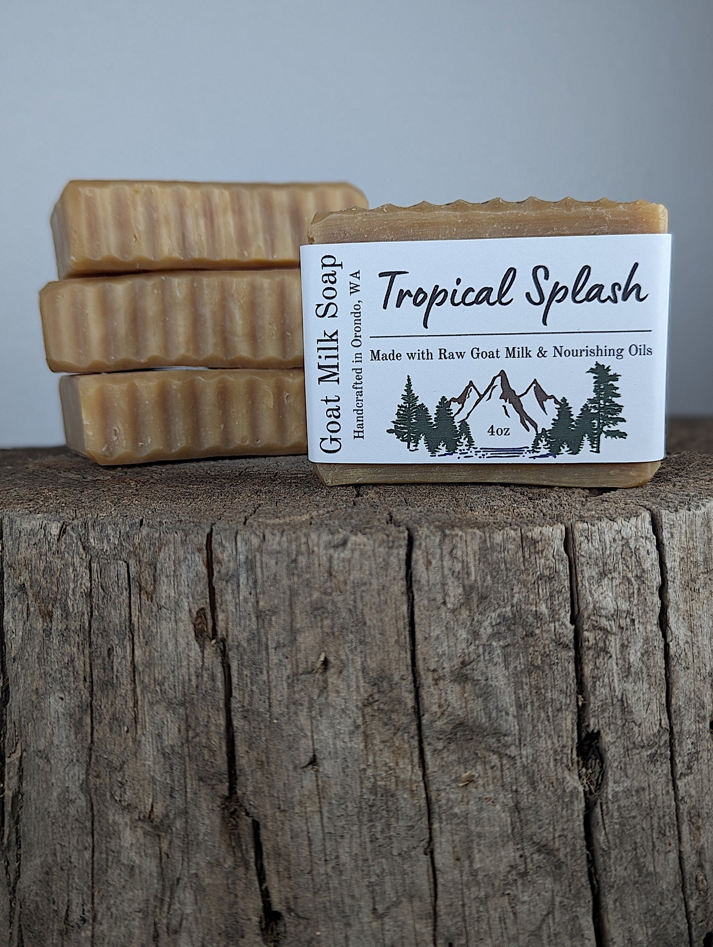 Goat Milk Soap 4-Pack - Tropical Splash