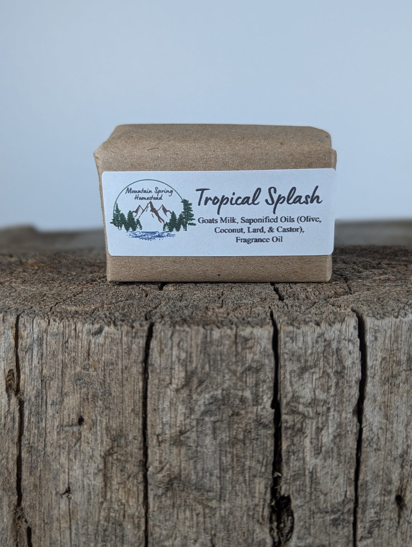 Tropical Splash Goat Milk Soap