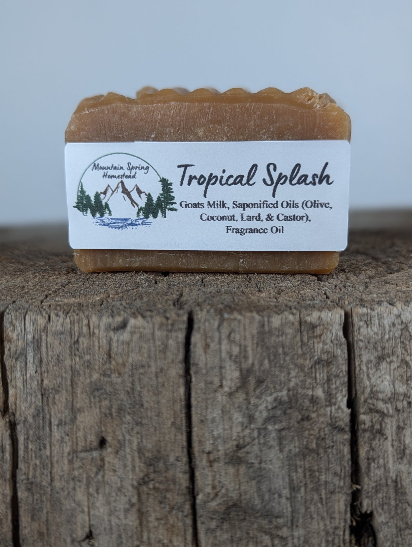 Tropical Splash Goat Milk Soap
