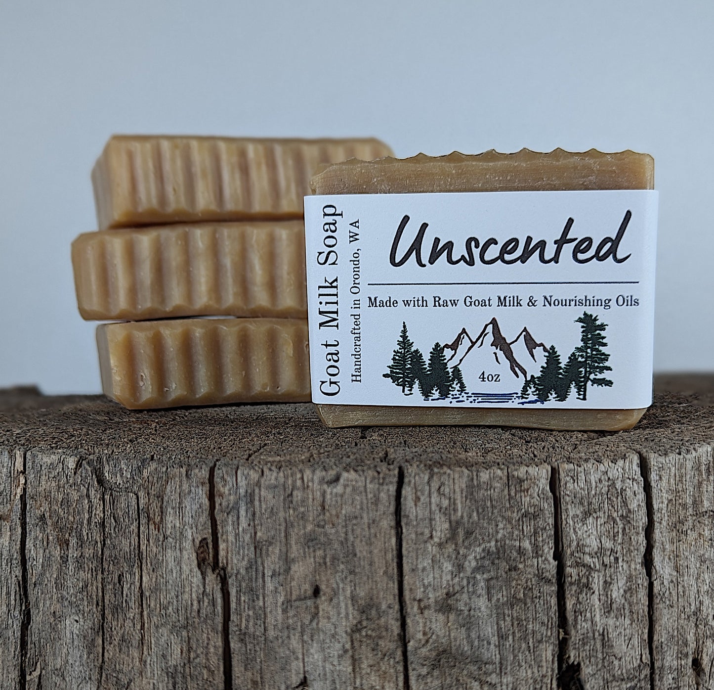 Goat Milk Soap 4-Pack - Unscented