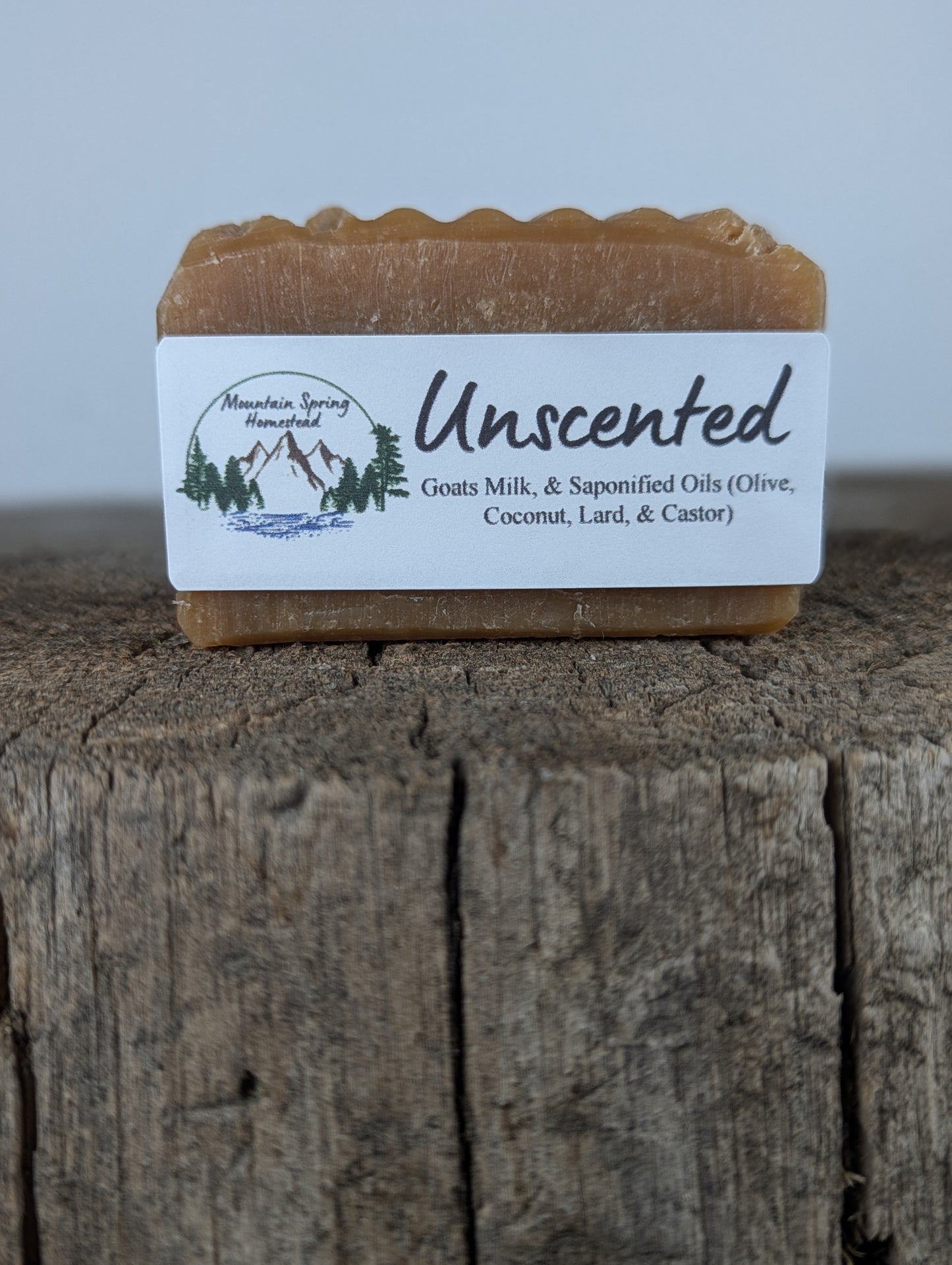 Unscented Goat Milk Soap