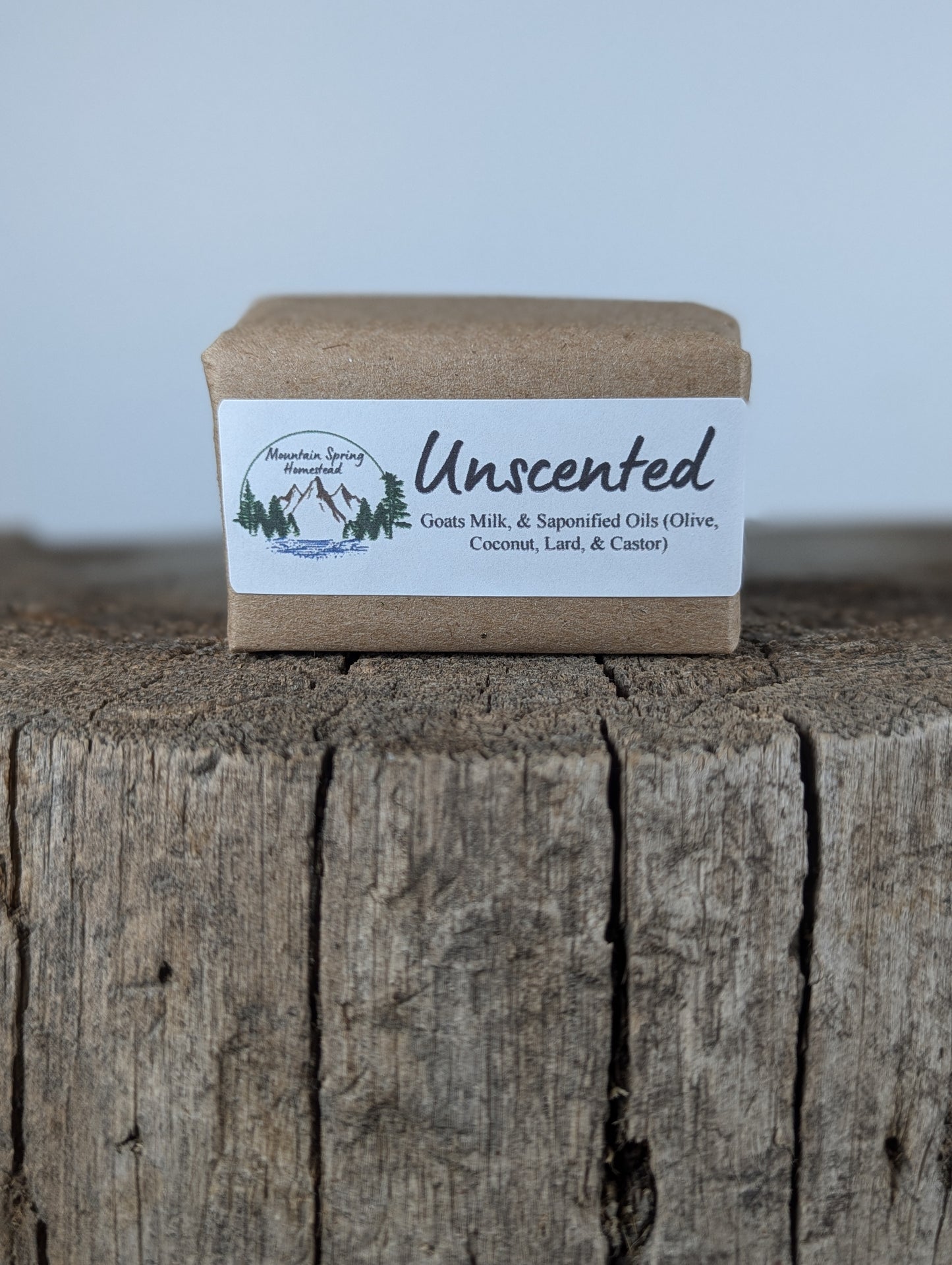 Unscented Goat Milk Soap