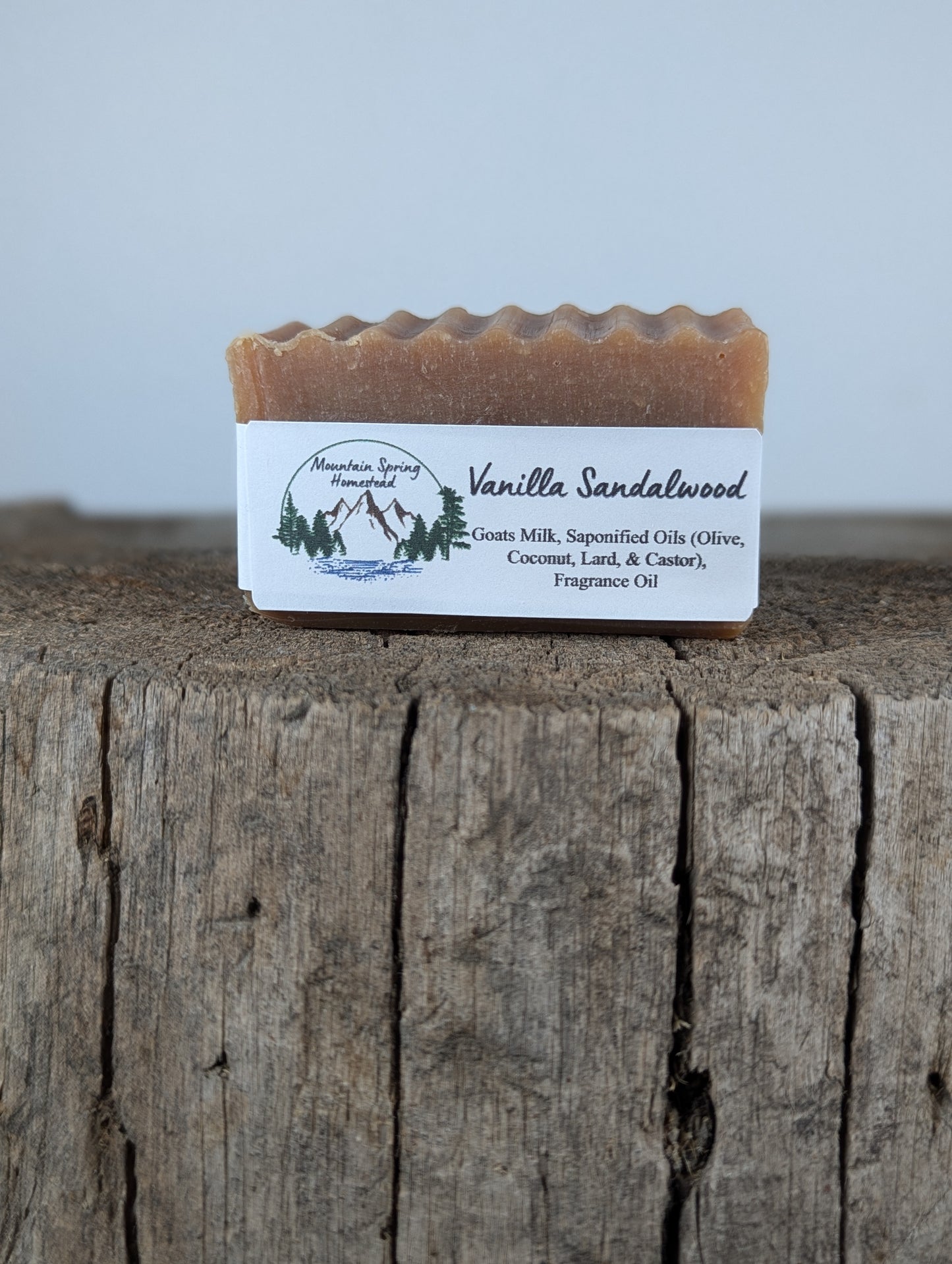 Vanilla Sandalwood Goat Milk Soap