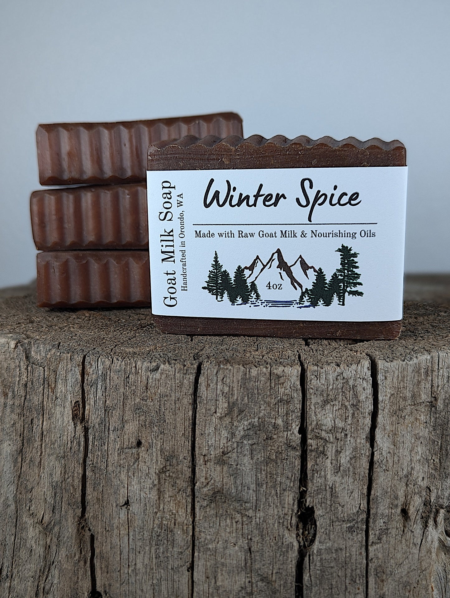 Goat Milk Soap 4-Pack - Winter Spice