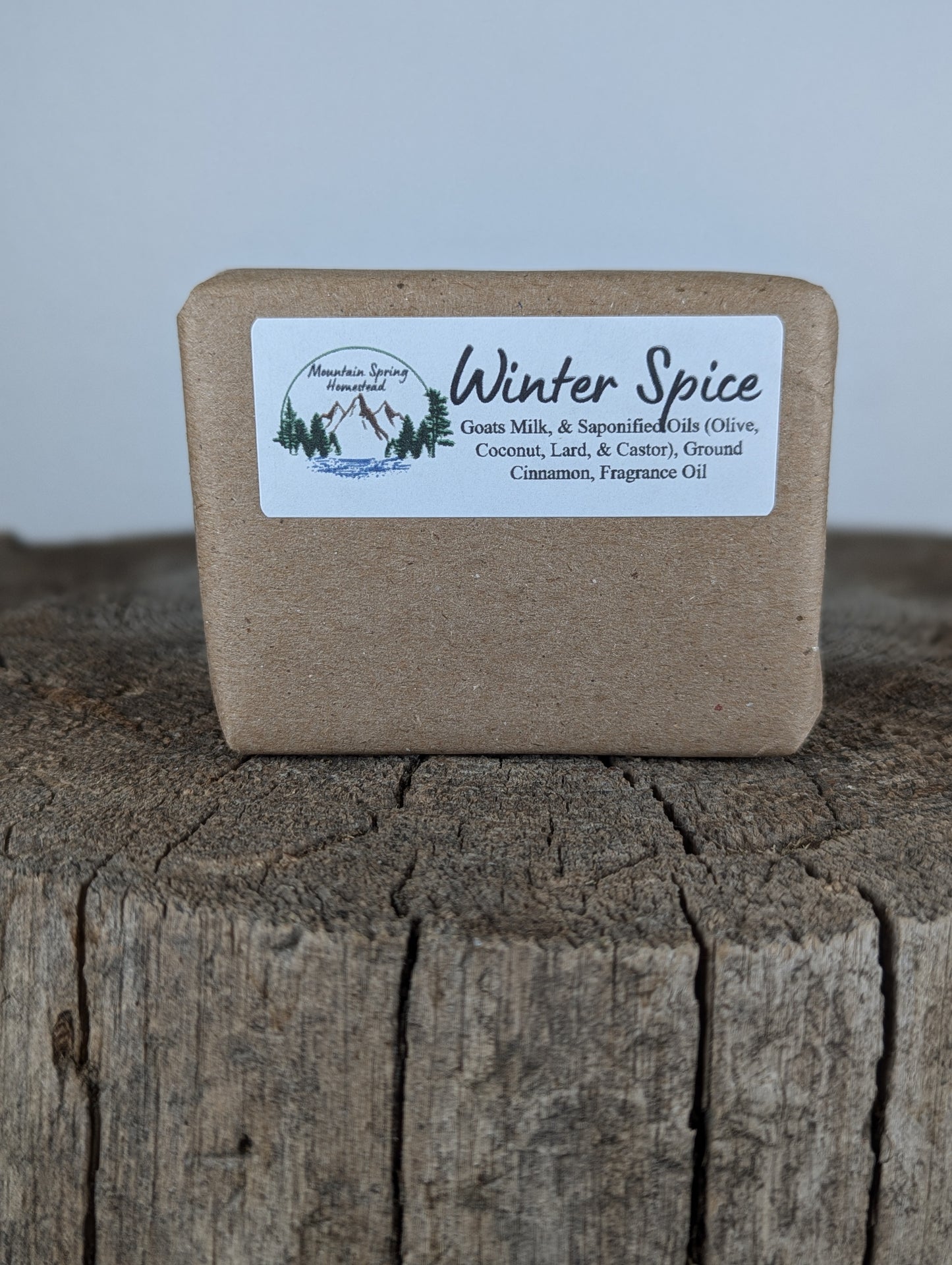 Winter Spice Goat Milk Soap