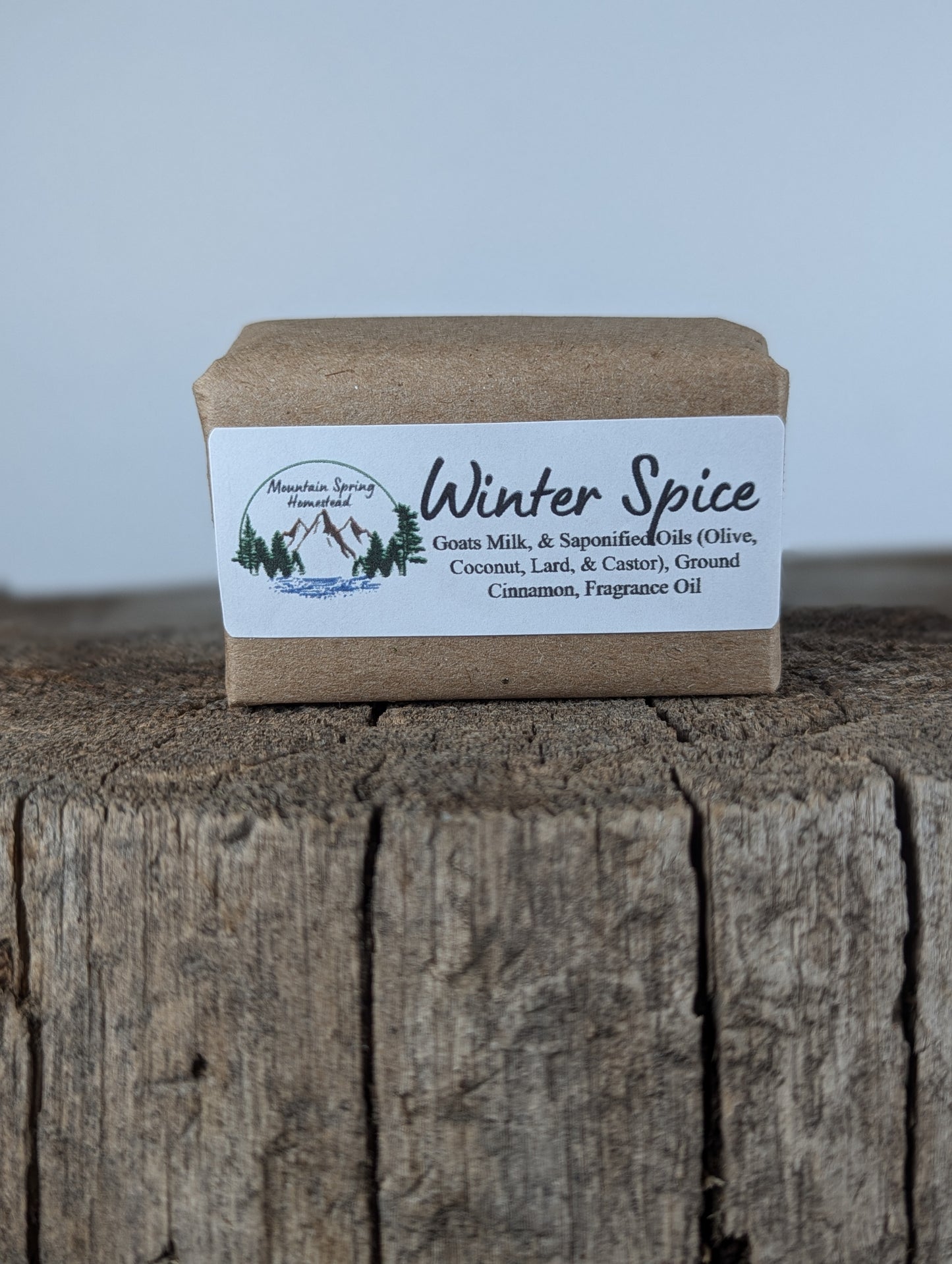 Winter Spice Goat Milk Soap