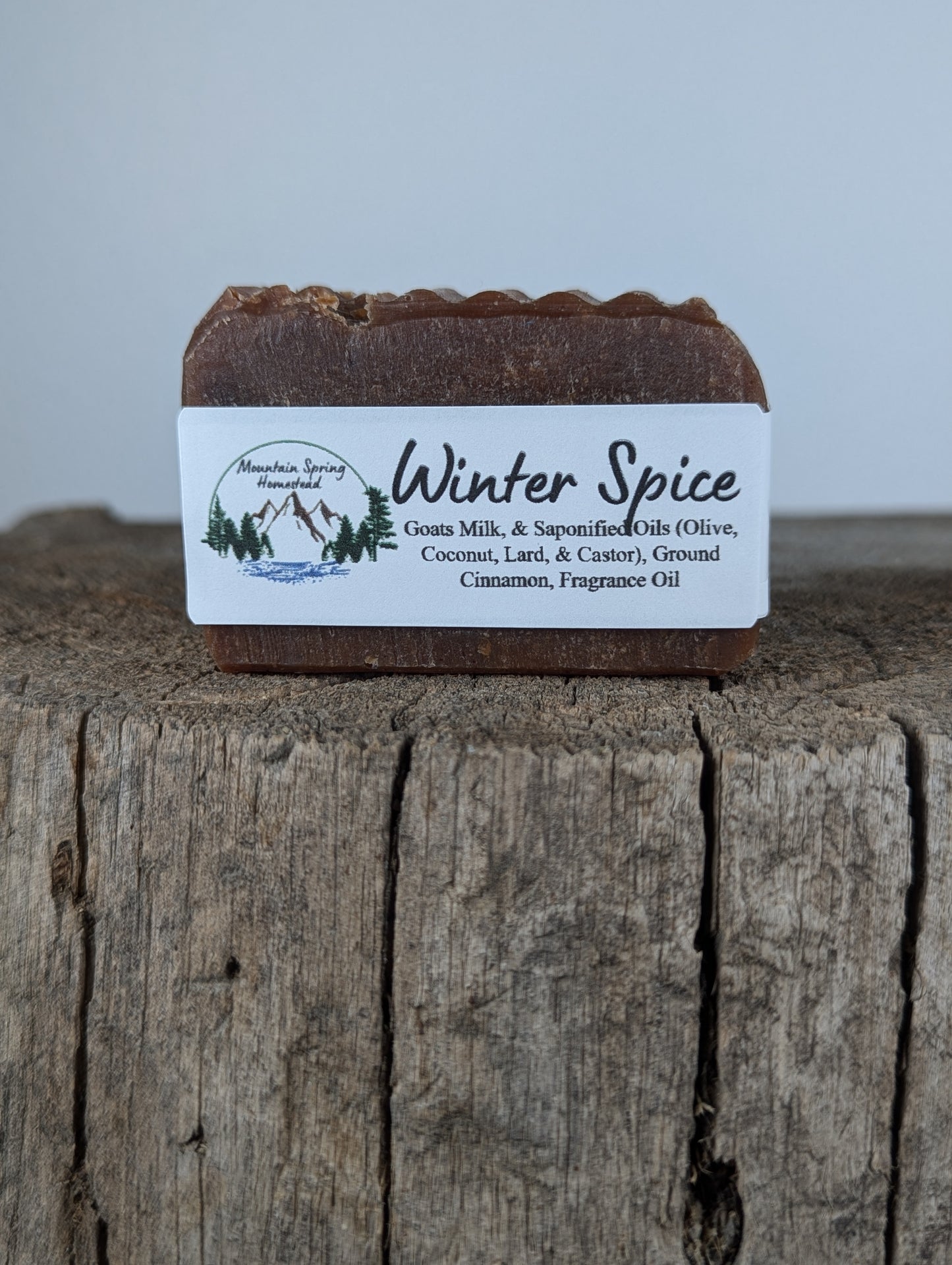 Winter Spice Goat Milk Soap