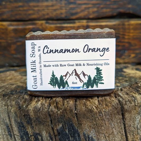 Cinnamon Orange Goat Milk Soap