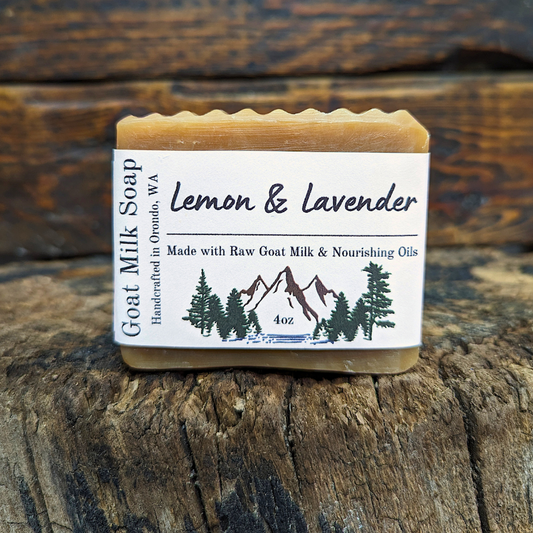 Lemon & Lavender Goat Milk Soap