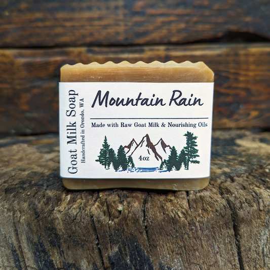 Mountain Rain Goat Milk Soap
