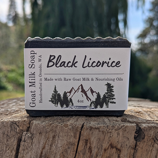 Black Licorice Goat Milk Soap