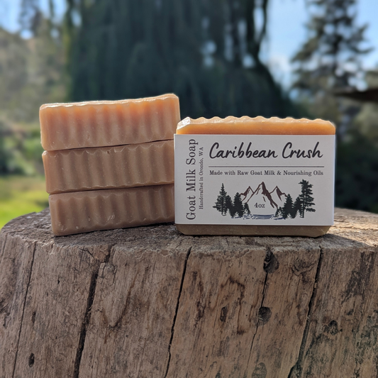 Goat Milk Soap 4-Pack - Caribbean Crush
