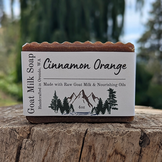 Cinnamon Orange Goat Milk Soap
