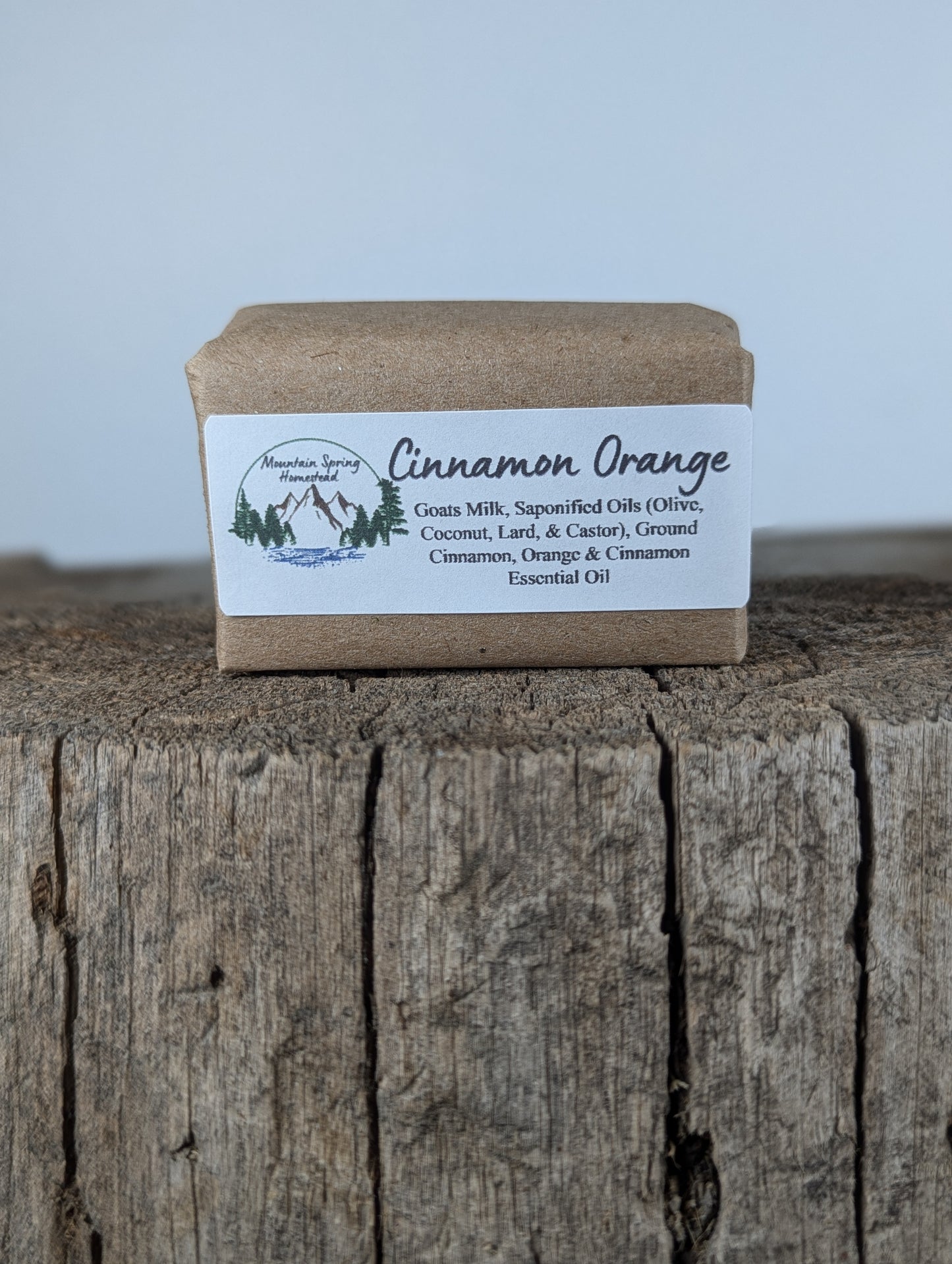 Cinnamon Orange Goat Milk Soap