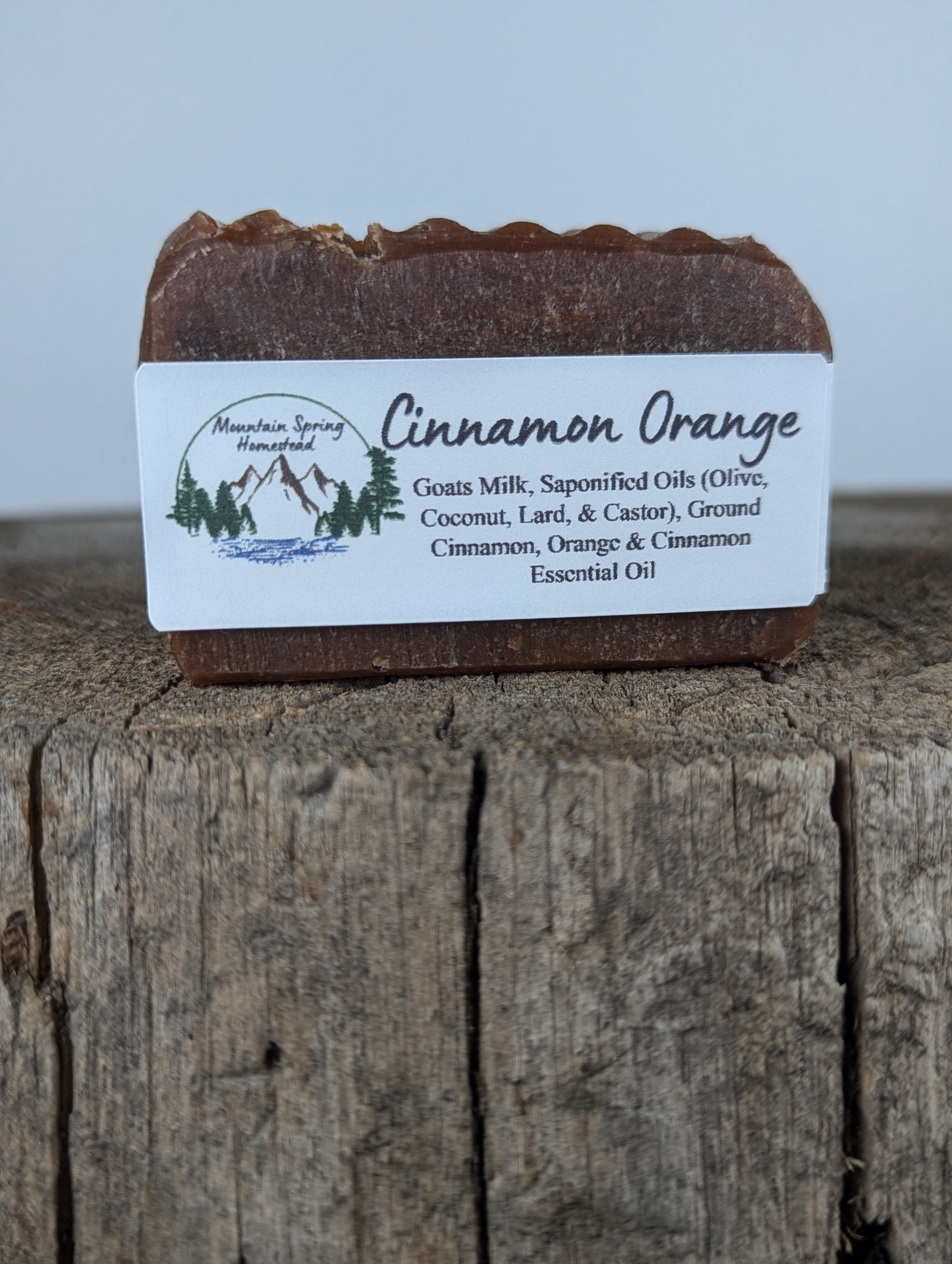 Cinnamon Orange Goat Milk Soap