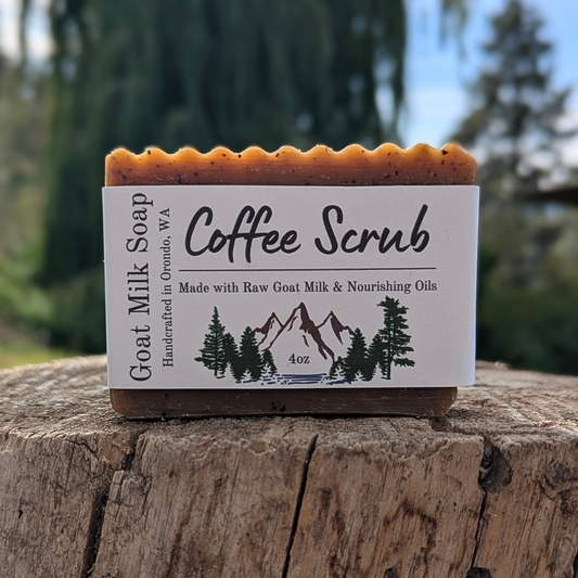 Coffee Scrub Goat Milk Soap