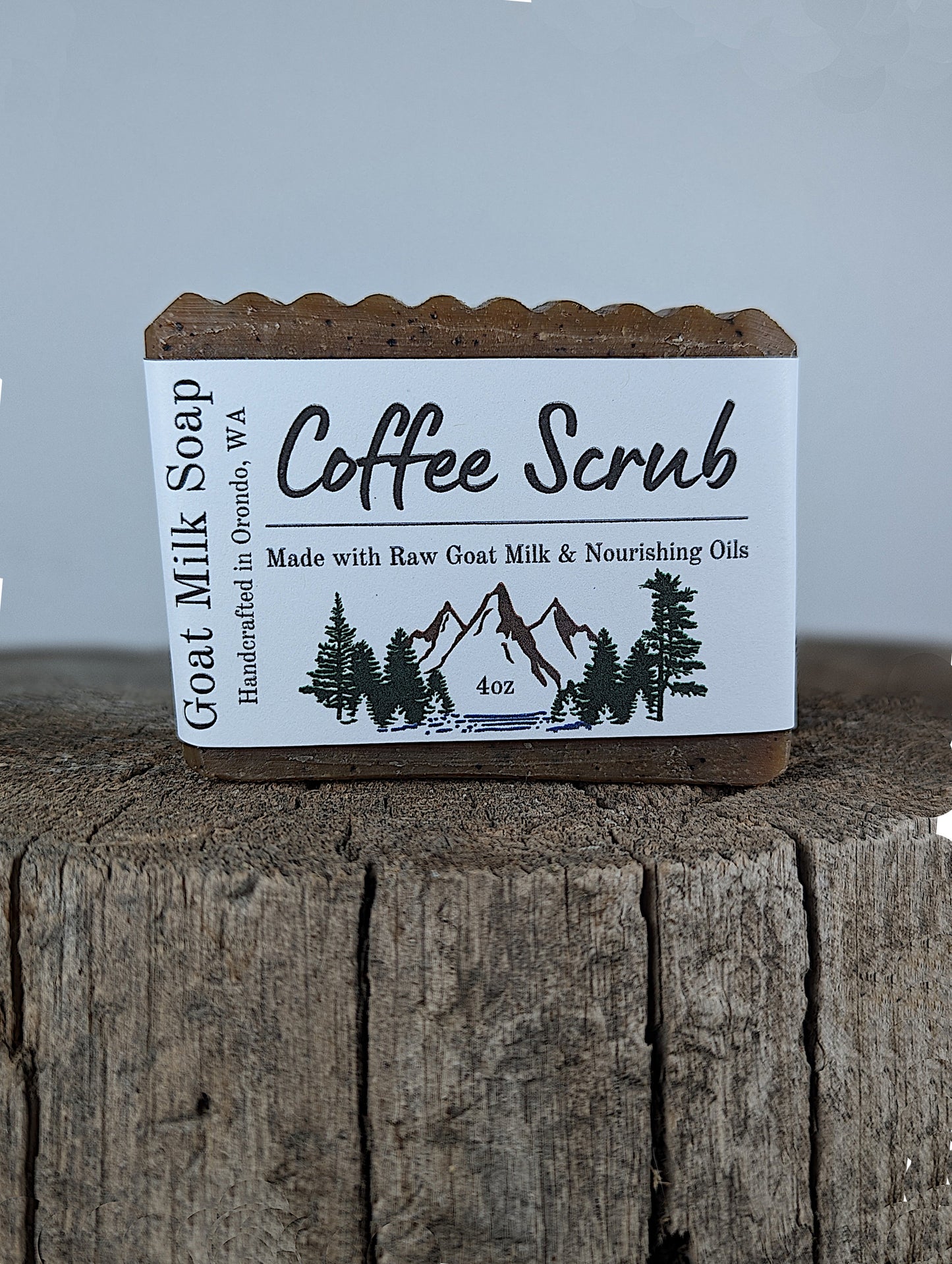 Coffee Scrub Goat Milk Soap